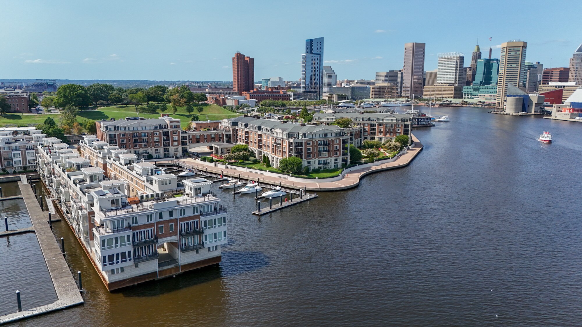 Kevin Spacey used to live in this 9,000-square-foot Inner Harbor pier home.