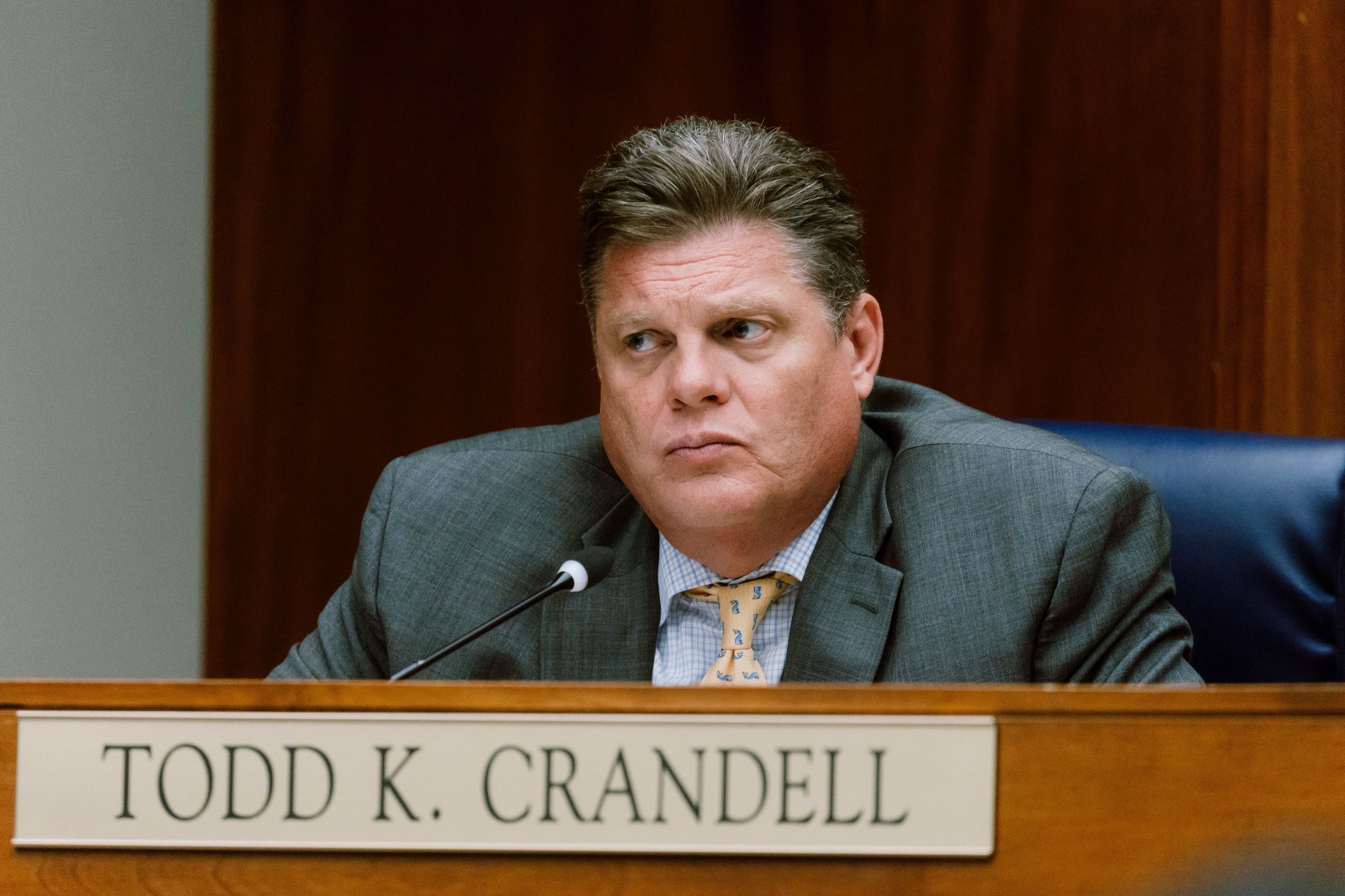 Councilman Todd K. Crandell and his Baltimore County colleagues opposed an additional $2 million loan for a Towson affordable housing complex.