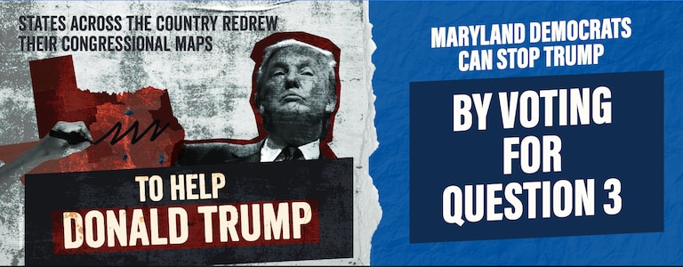 Fight Back MD, a group supporting congressional redistricting, is sending out mailers to Maryland voters in hopes of convincing them to vote for Question 3 on the general election ballot.