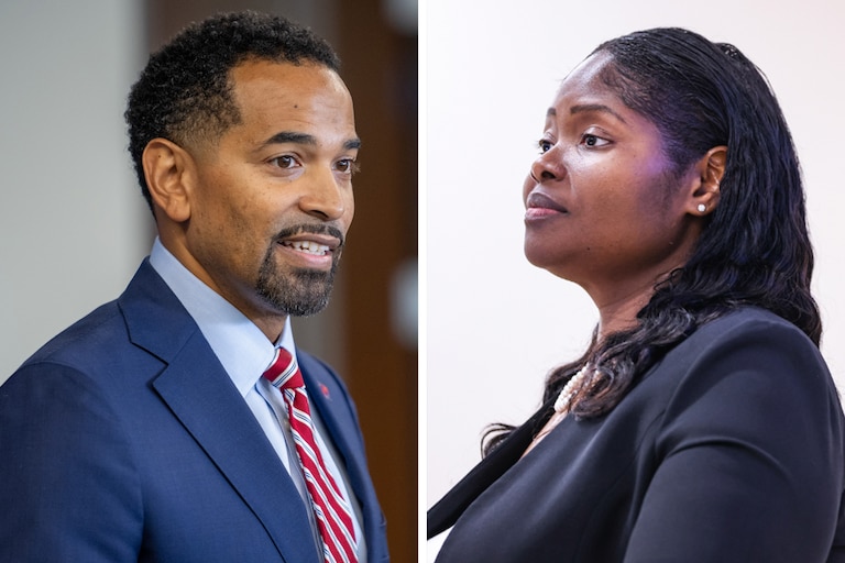 Montgomery County Executive candidates Will Jawando and Esther Wells spoke to the Banner days before the midterm election about critical public safety issues affecting the county.