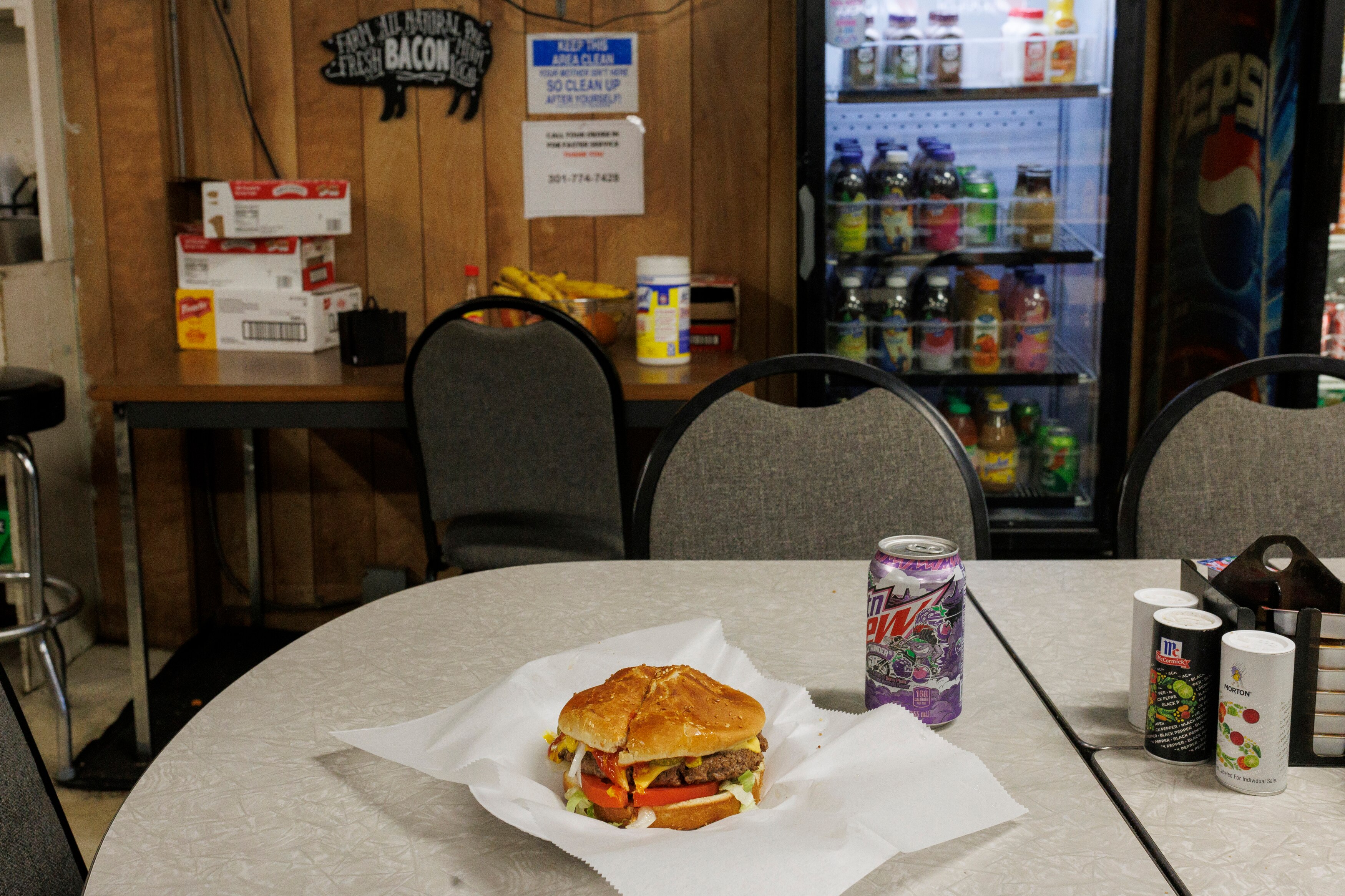 The Sunshine General Store in Brookeville is known for their Sunshine Burger.