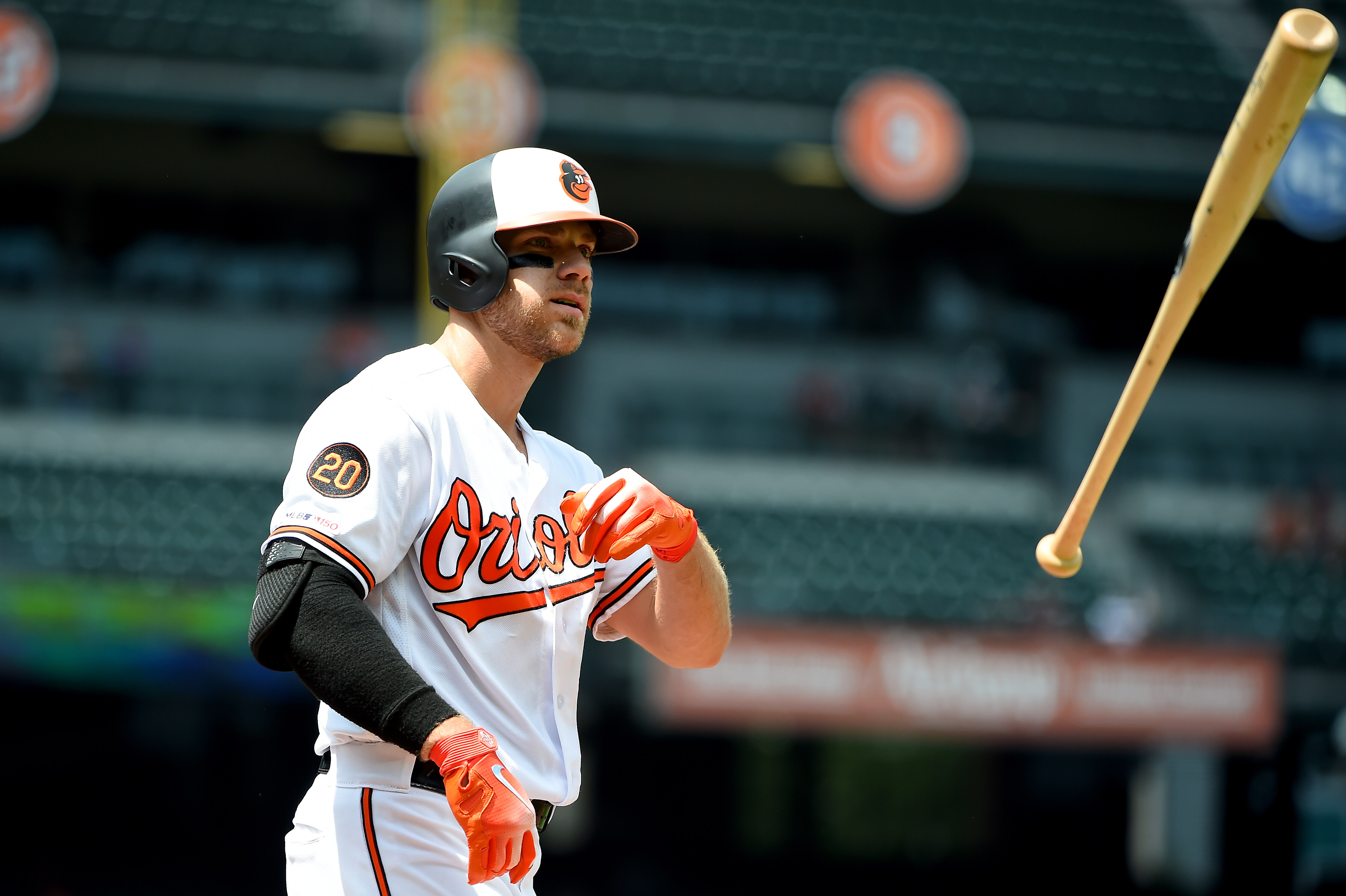 Chris Davis twice led the American League in home runs and once in RBIs as a member of the Orioles.