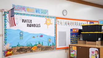 A classroom packed up for the summer inside of the Dasher Green Center for the Community Action Council of Howard County, which houses the Dasher Green Head Start Center, in Columbia, Md. on Wednesday, August 13, 2025.