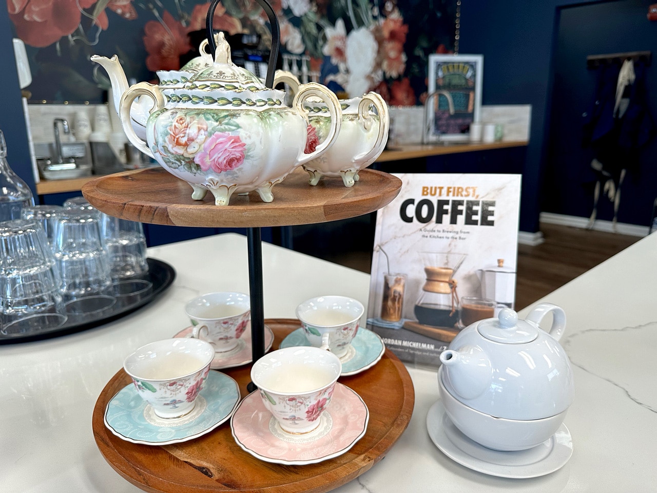 A display at Wyrd Bookstore.