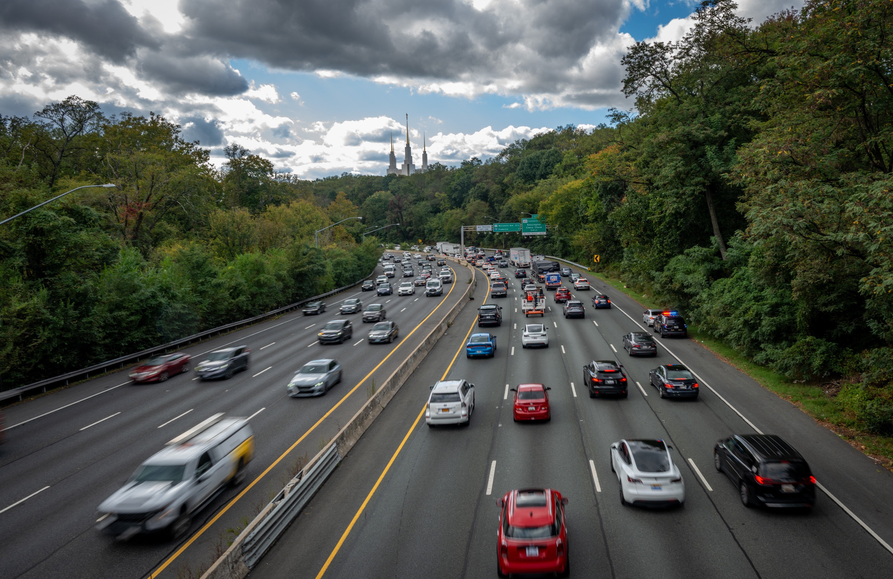 AAA predicts that more than 855,000 Marylanders will travel over the coming three-day weekend, 5,700 fewer people than at this time last year.