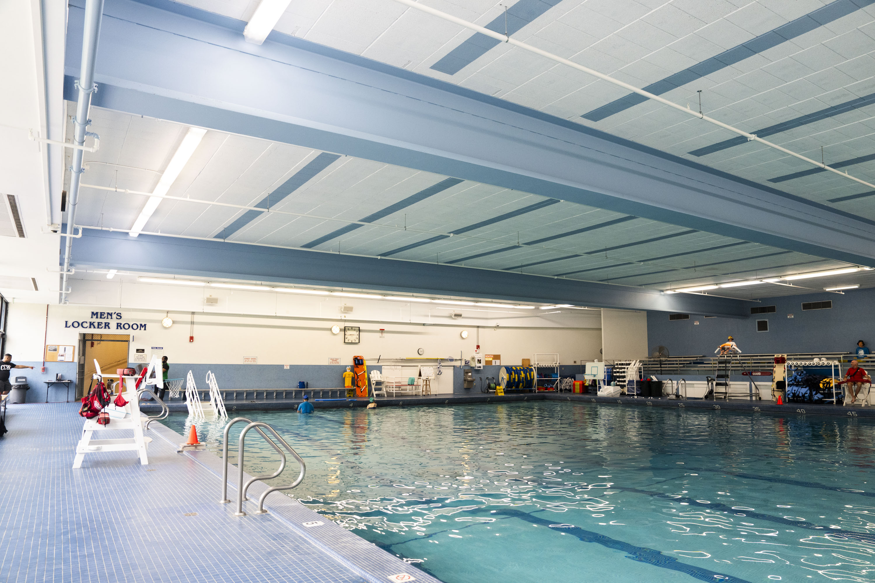 CCBC Essex pool is now open to the public for limited days at CCBC Essex Wellness and Athletics Center starting on August 6.
