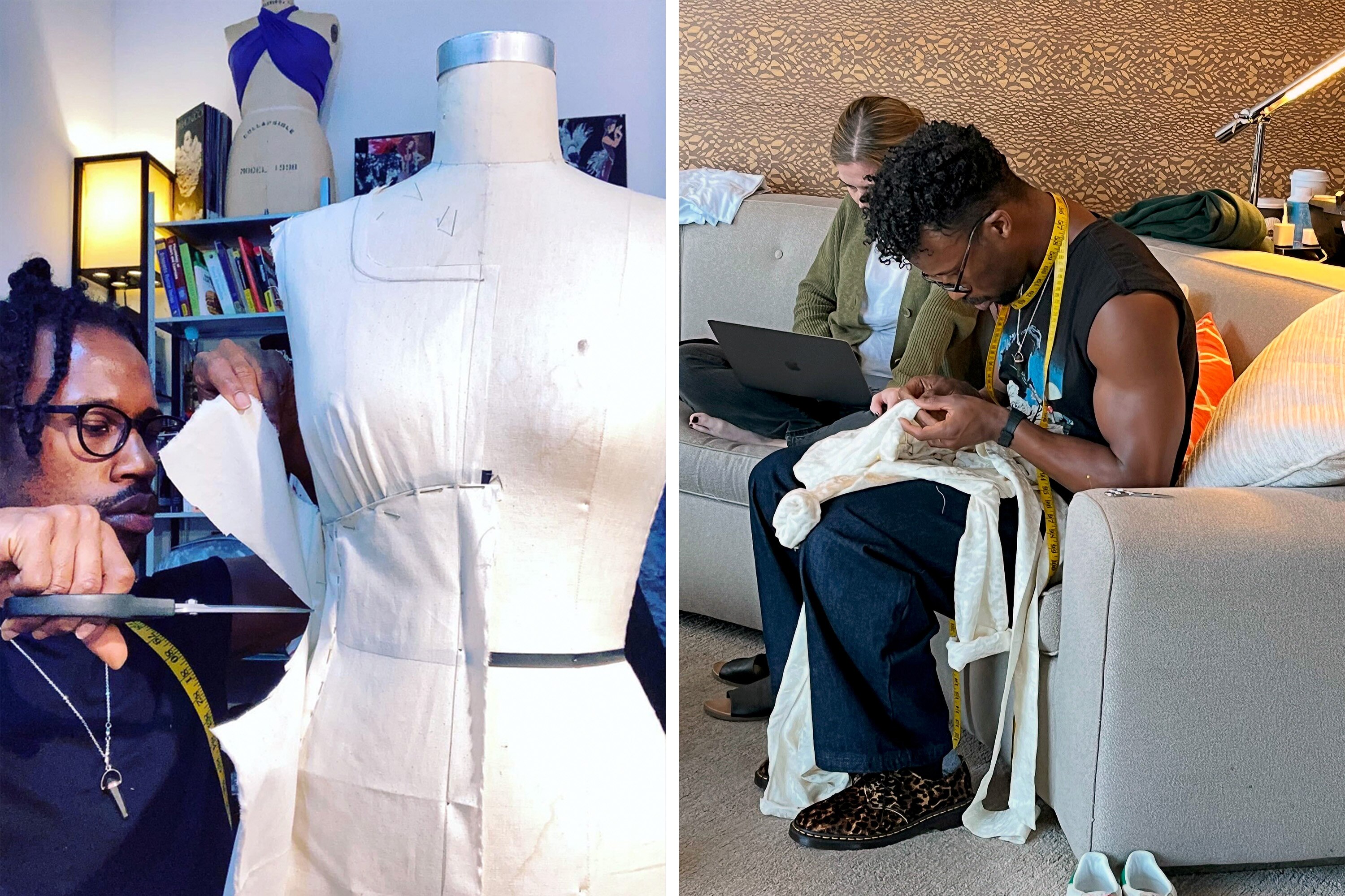 Dante Baylor got his start in Baltimore but has made a name for himself designing and tailoring clothing for some of the world's biggest celebrities.
