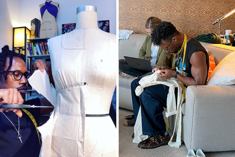 Dante Baylor got his start in Baltimore but has made a name for himself designing and tailoring clothing for some of the world's biggest celebrities.