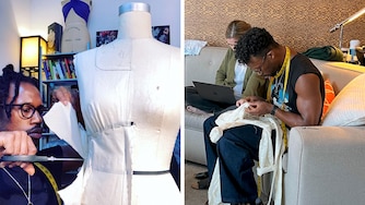 Dante Baylor got his start in Baltimore but has made a name for himself designing and tailoring clothing for some of the world's biggest celebrities.
