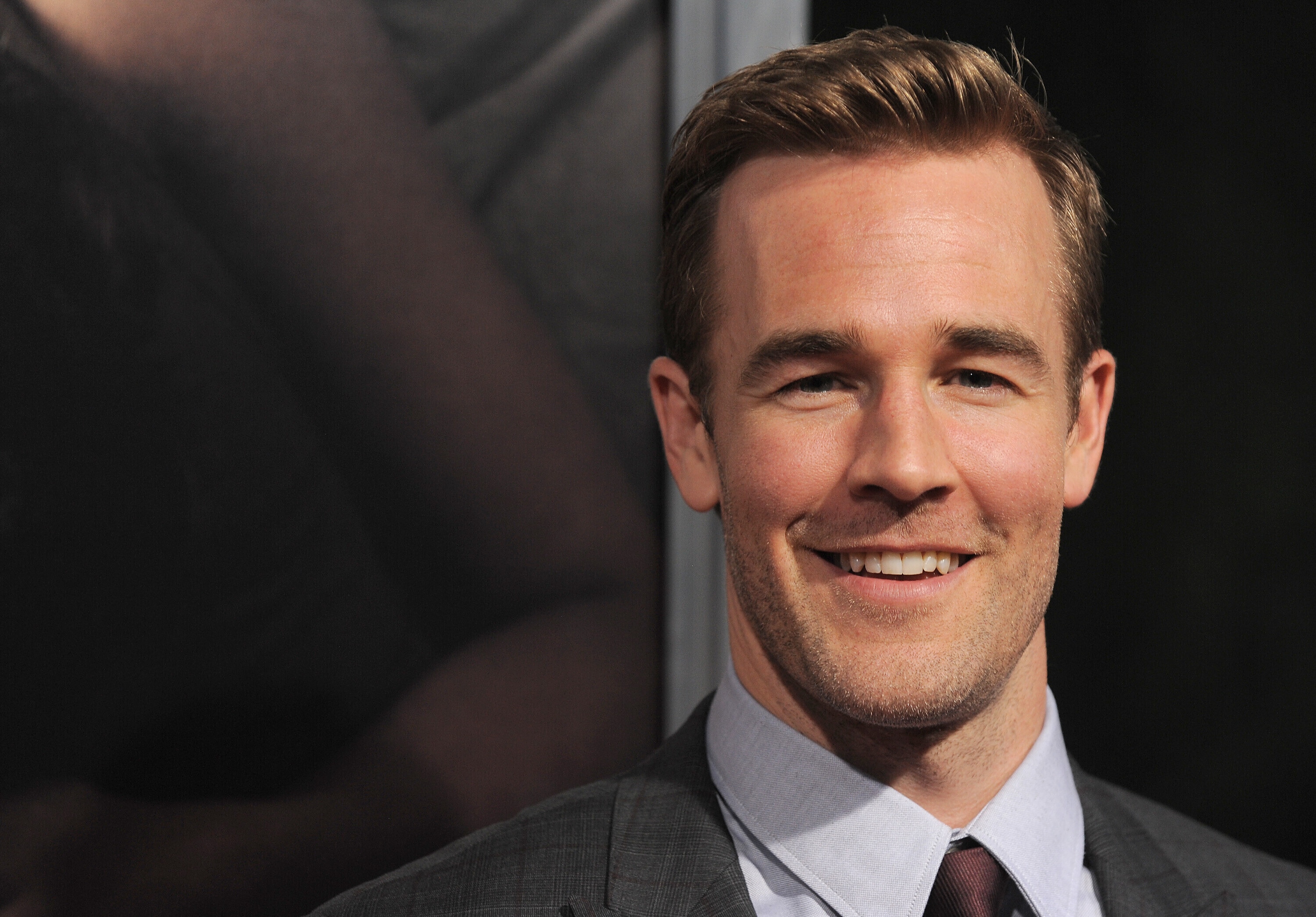 FILE - James Van Der Beek attends the premiere of "The Words" in Los Angeles on Sept. 4, 2012.