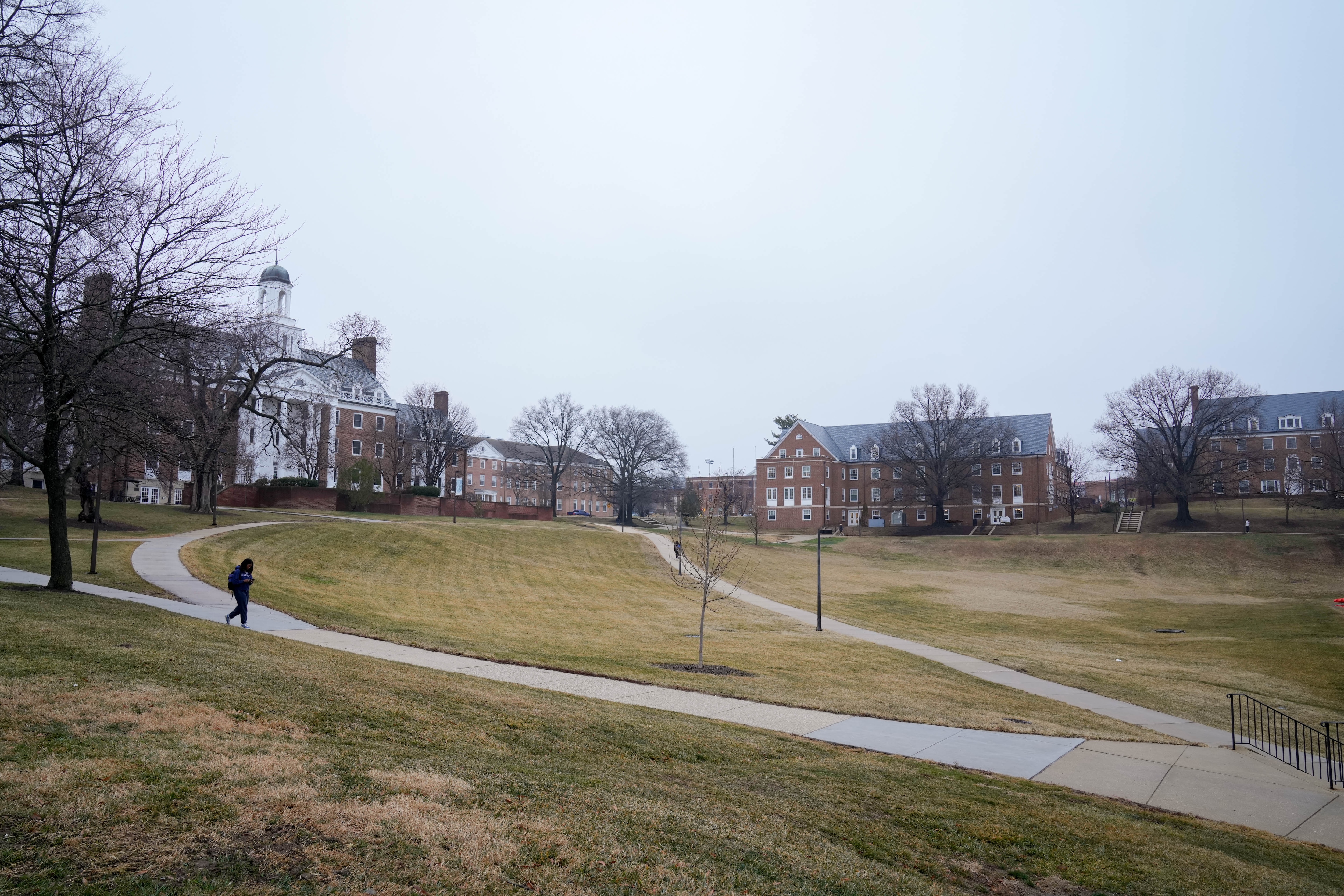 The University of Maryland Police Department said the man allegedly exposed himself in a bathroom in McKeldin Library in two separate incidents on Feb. 12 and April 27.