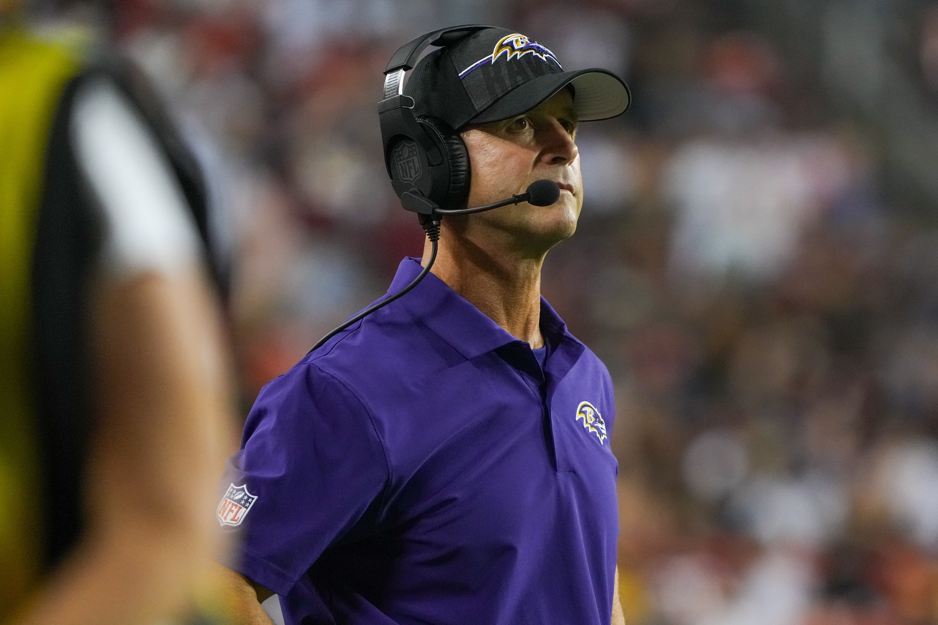 Under coach John Harbaugh, the Ravens have also practiced away from Baltimore against the Carolina Panthers, Philadelphia Eagles, Indianapolis Colts and Washington Commanders.