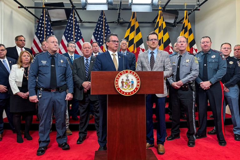 January 22, 2026 - Republican sheriffs and senators stood in opposition days ahead of the hearing on a 287(g) ban.