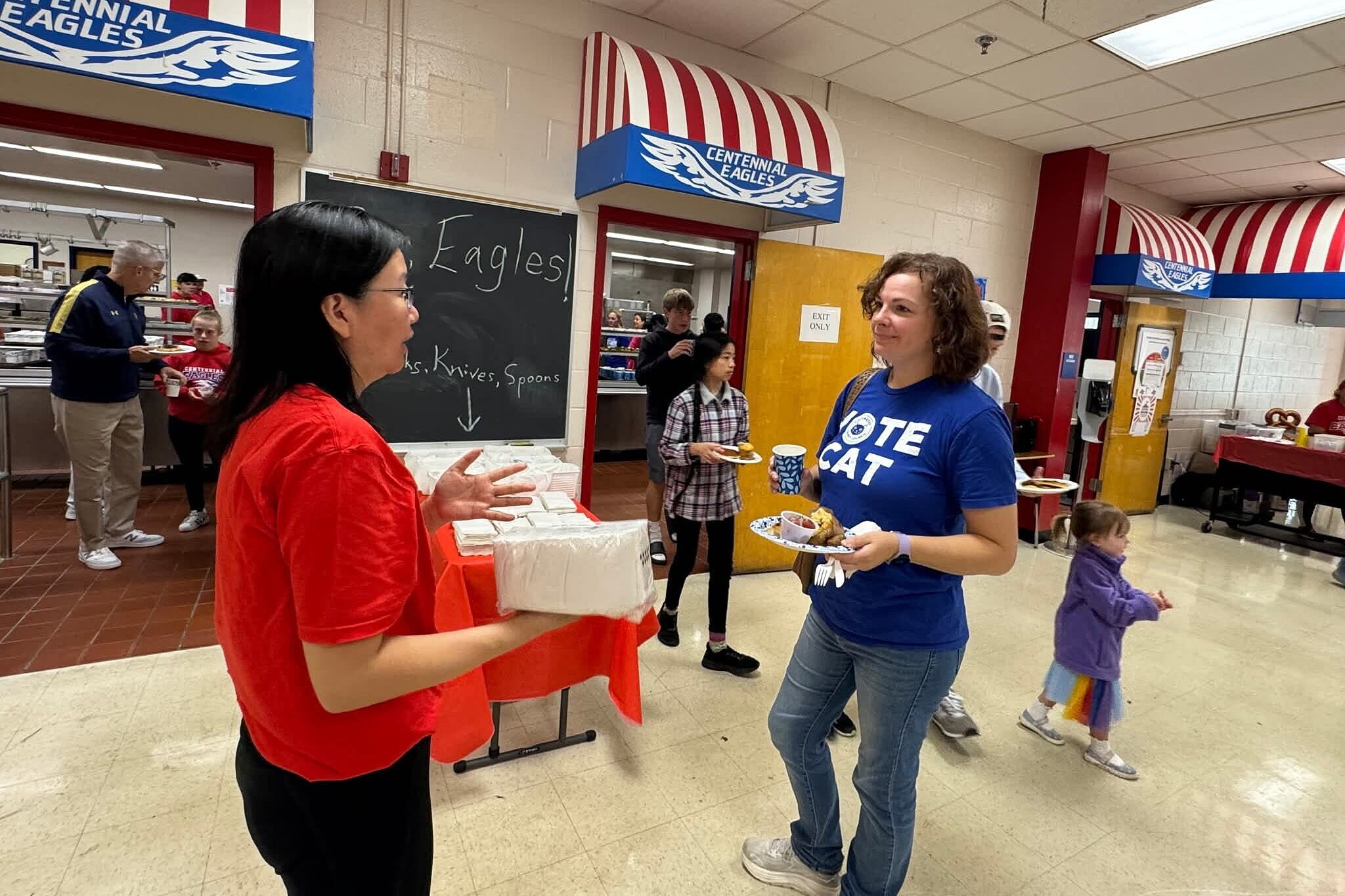 Democrat Cat Carter has knocked on more than 6,000 doors throughout her campaign for Howard County Council District 5.