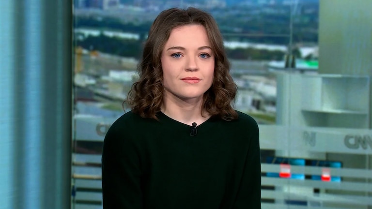 Cat Murphy, a graduate student at the University of Maryland and a journalist with the school's Capital News Service, during an appearance on CNN with Jake Tapper to discuss a heated exchange between her and U.S. Rep. Andy Harris following a debate against Democratic challenger Dan Schwartz.