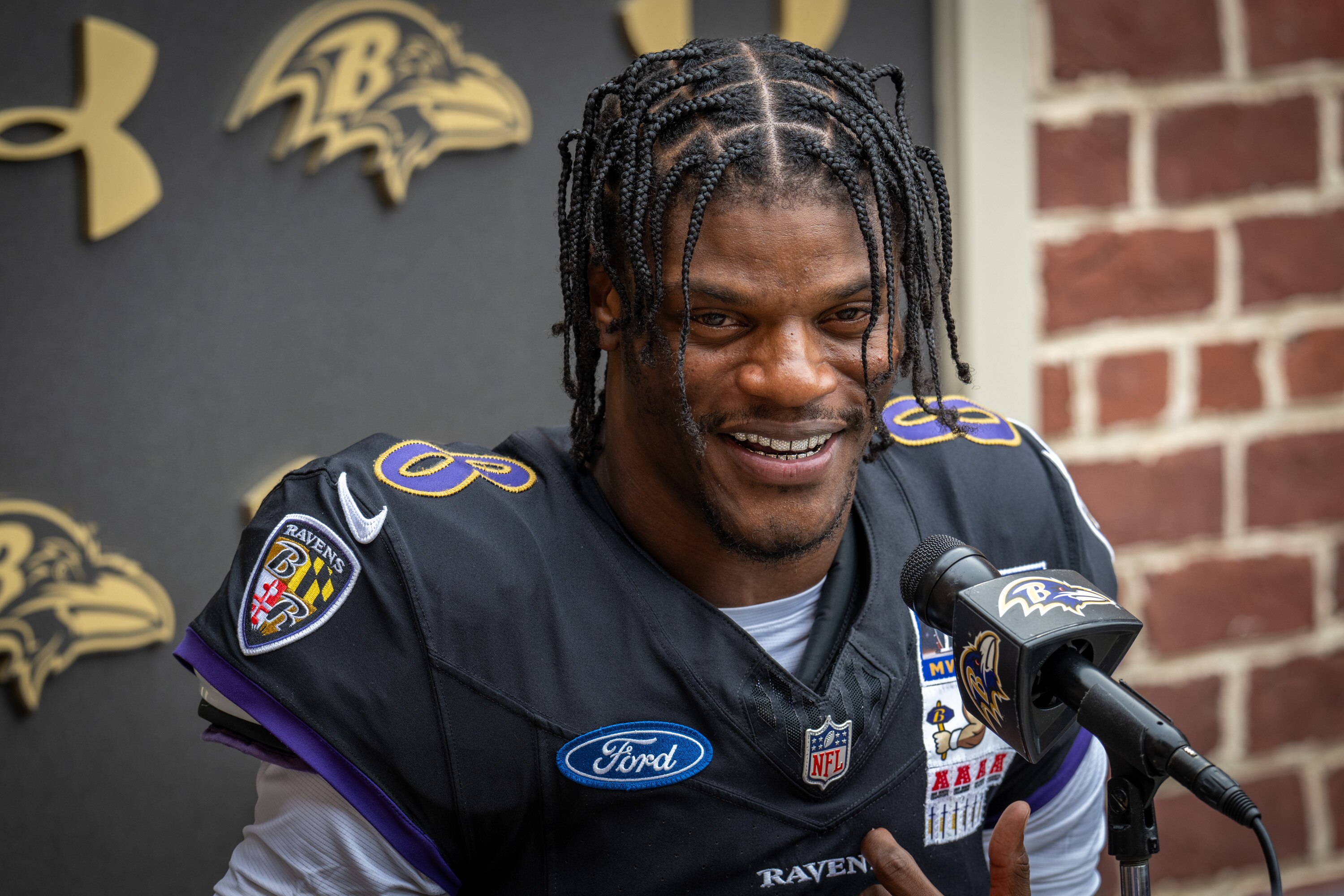 Ravens quarterback Lamar Jackson produced more than 5,000 yards of total offense and 41 touchdown passes last season but somehow did not win MVP.