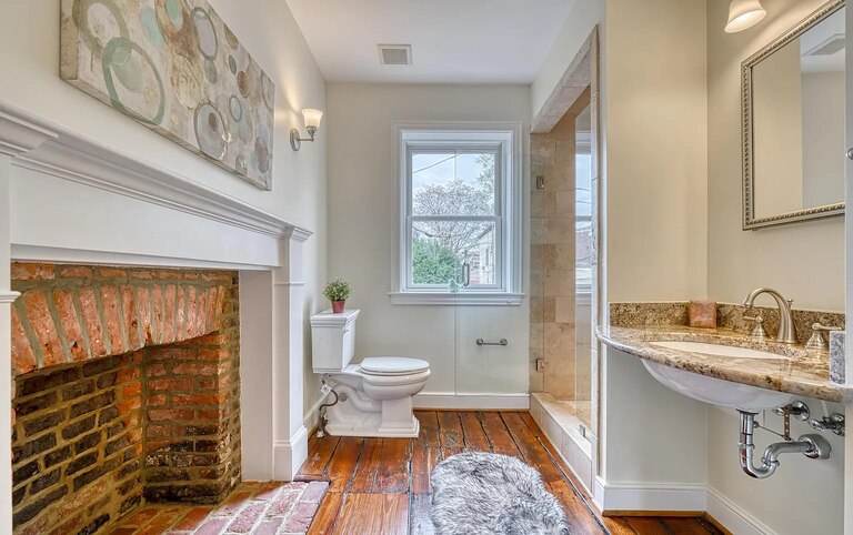 Renovated 1790s rowhome in Fells Point.