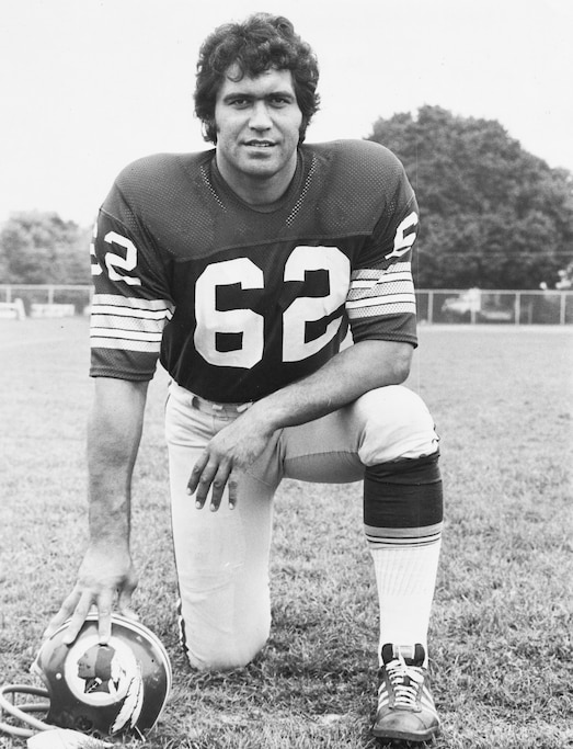 Ray Schoenke, former offensive lineman for the now-named Washington Commanders.