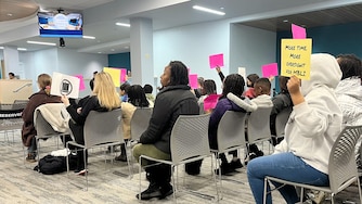 FEBRUARY 19, 2026 - MECCA Business Learning Institute families attended Thursday’s school board meeting in Rockvile to try and convince district leaders to keep their school open.