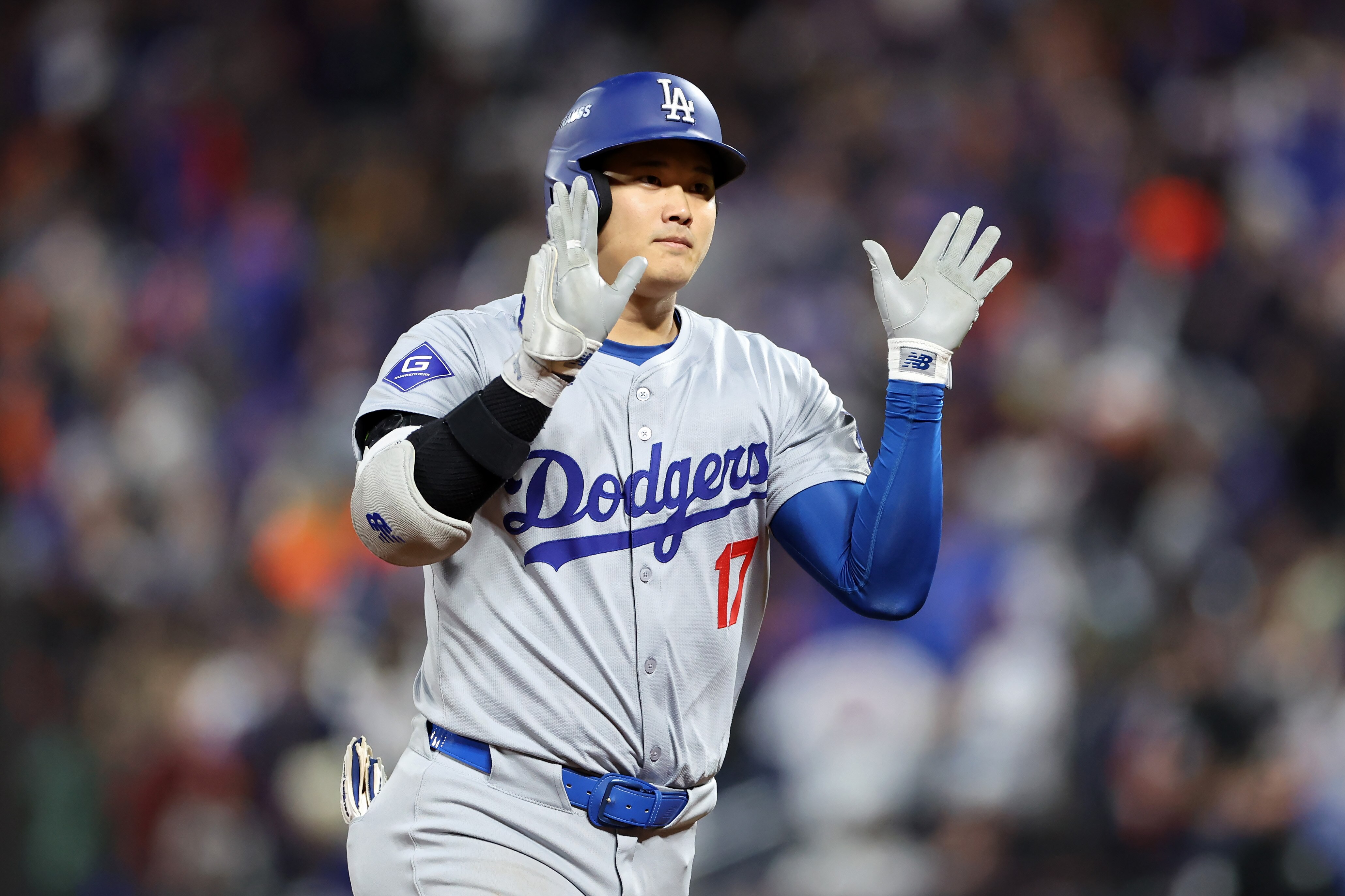 Shohei Ohtani did not contribute much to the Dodgers’ offense in the World Series after he topped 50 home runs and 50 stolen bases during the regular season.