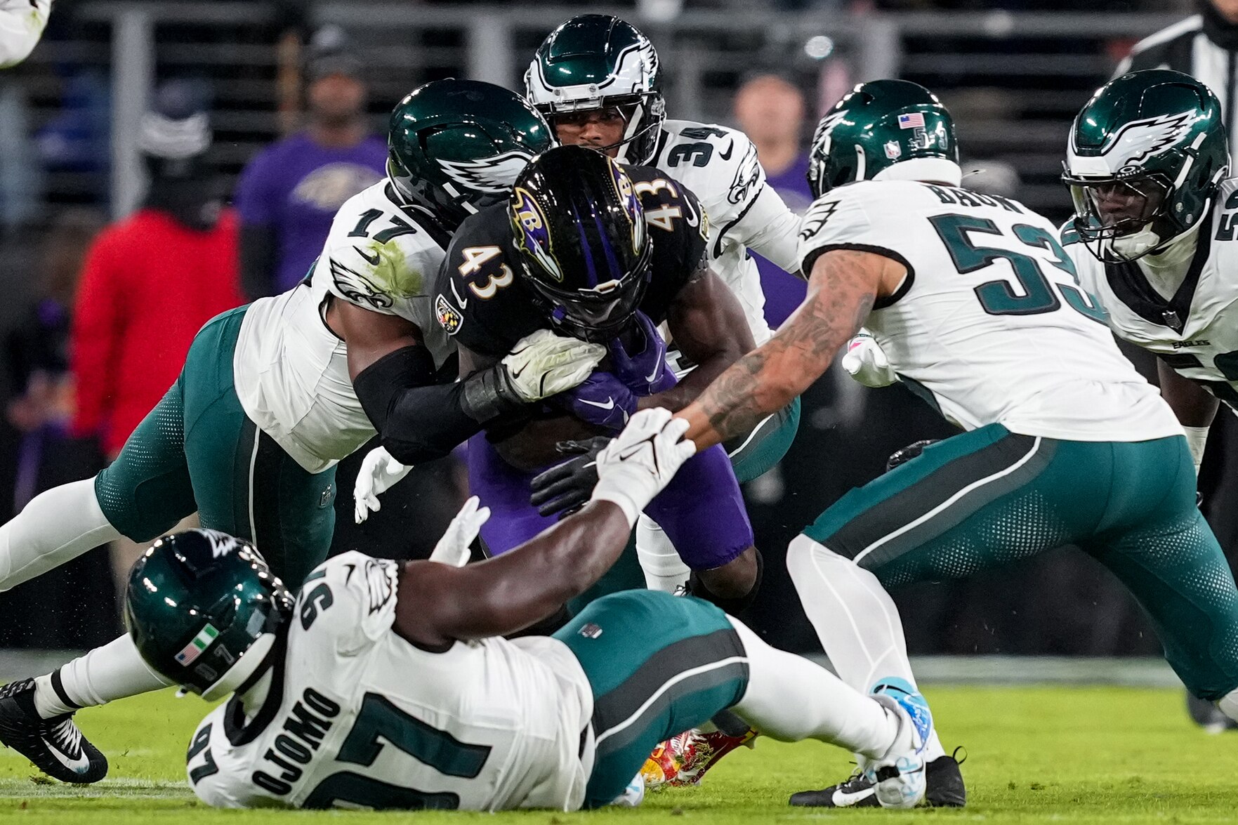 Ravens running back Justice Hill will miss the final game of the regular season but appears to be on track to return for the playoffs.