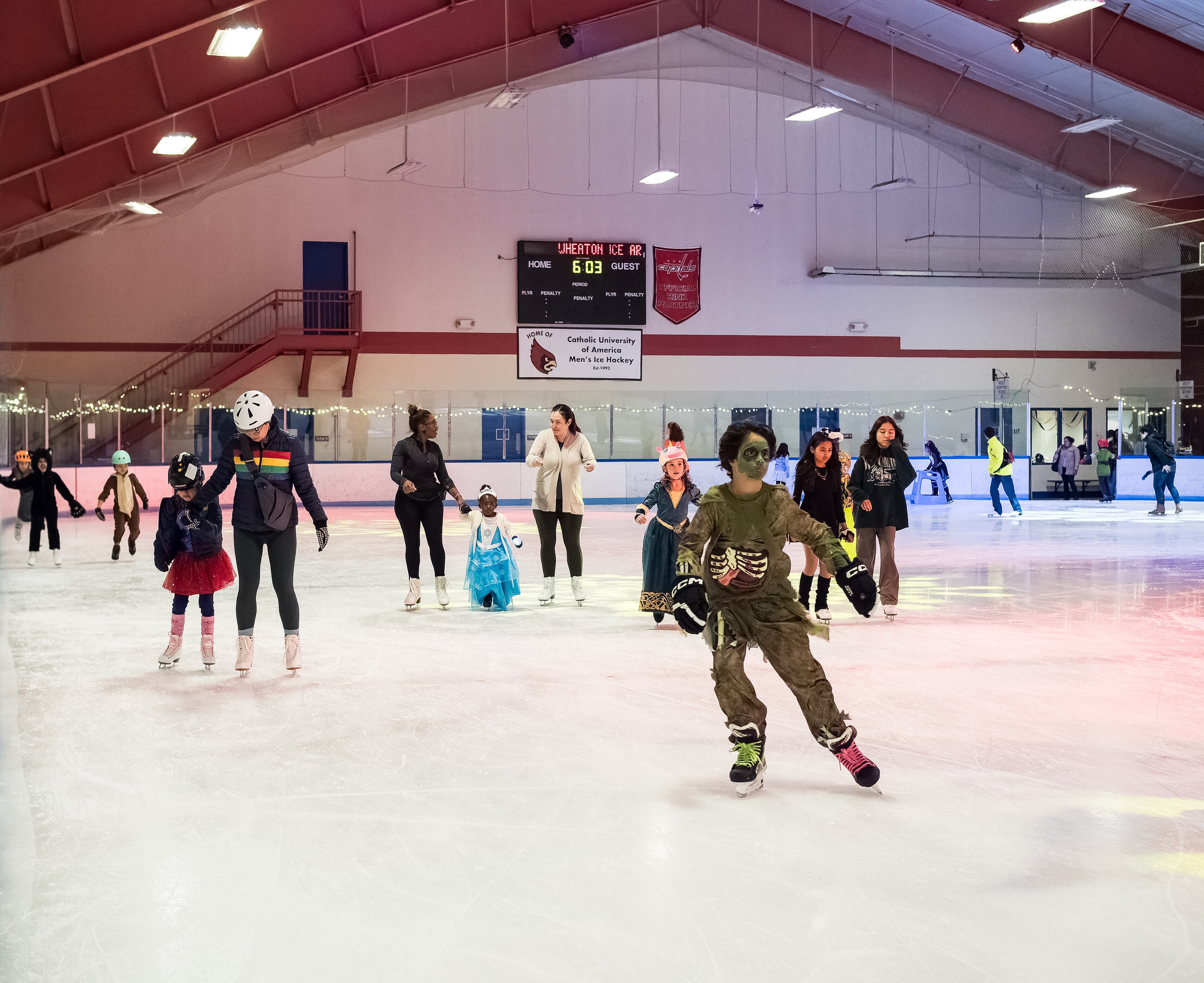 The Not so Spooky Skate at Wheaton Ice Arena in 2023. This year's edition takes place Oct. 30 at 5:45 p.m.