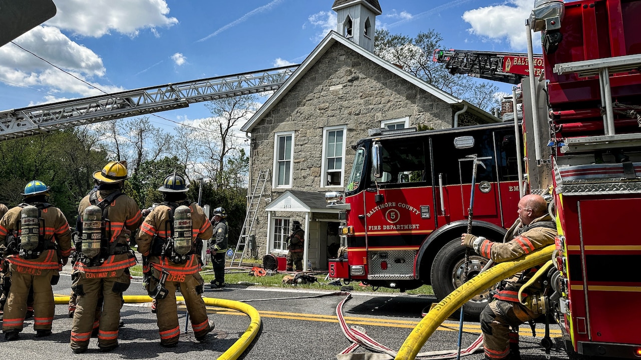 Historic Black church in Catonsville damaged by fire - The Baltimore Banner