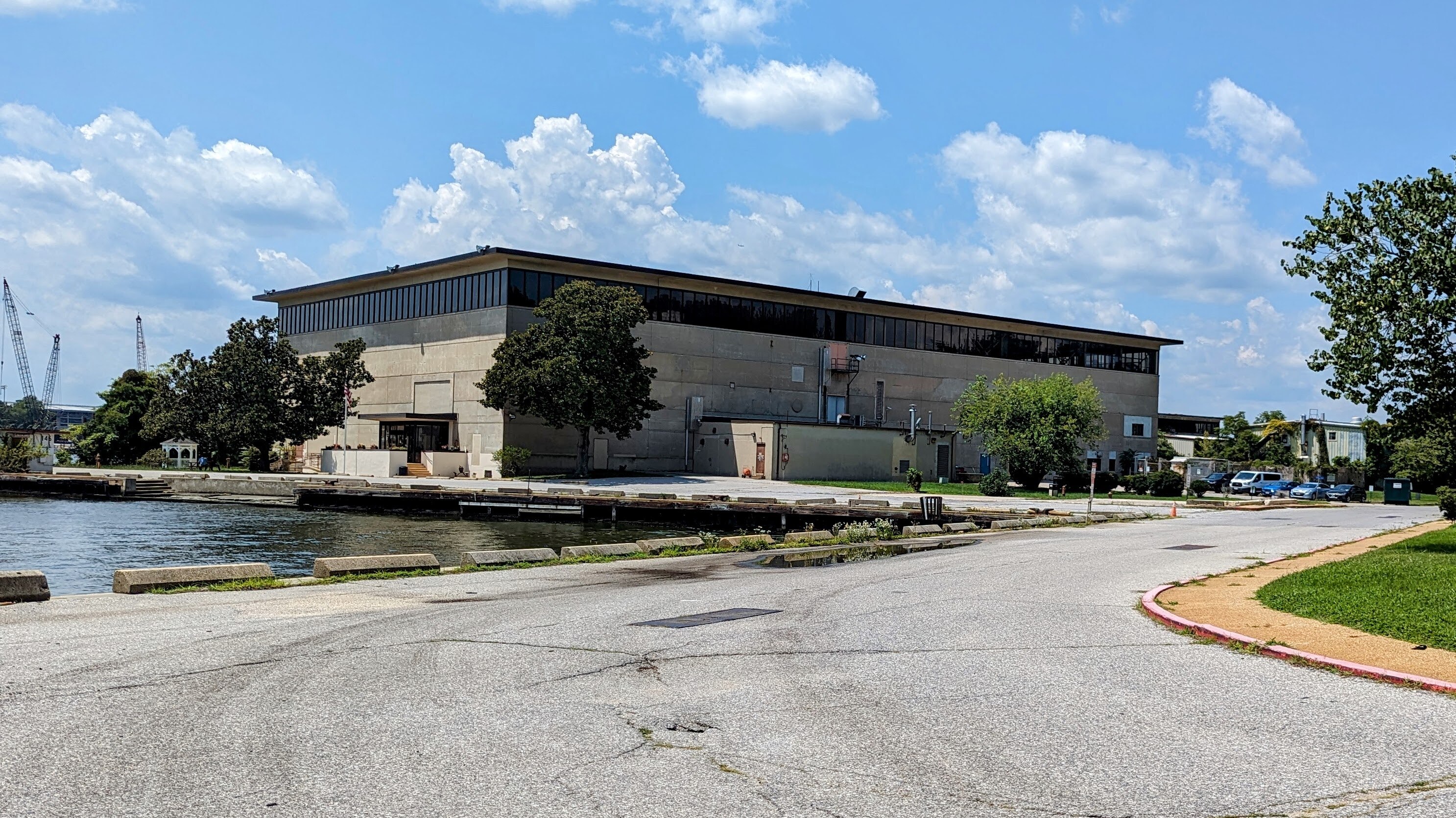 The Joint Spectrum Center, a Department of Defense Agency that researches military uses of the electromagnetic spectrum, would have to move from it's site on the Severn River if an amendment to the proposed defense budget passes.