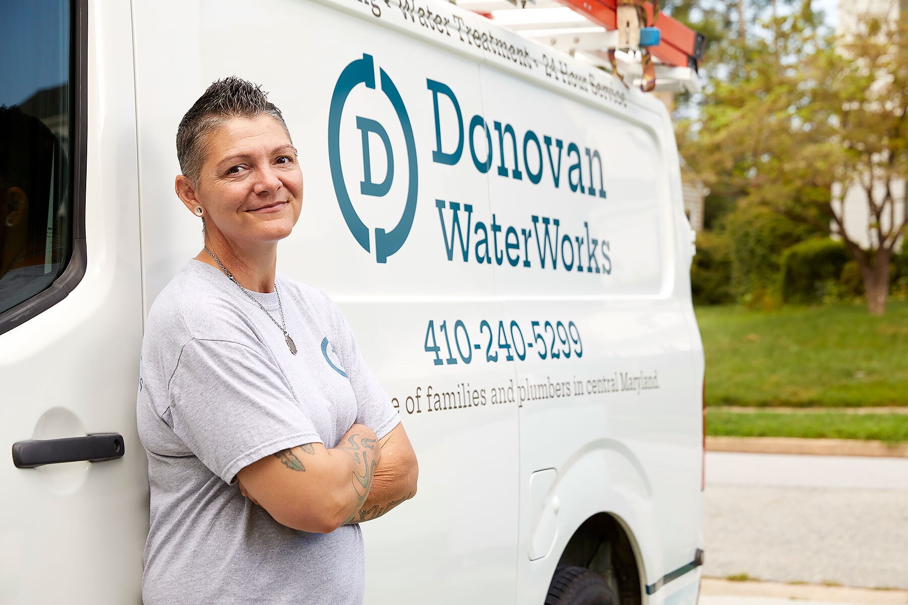 Danni Donovan of Donovan WaterWorks.