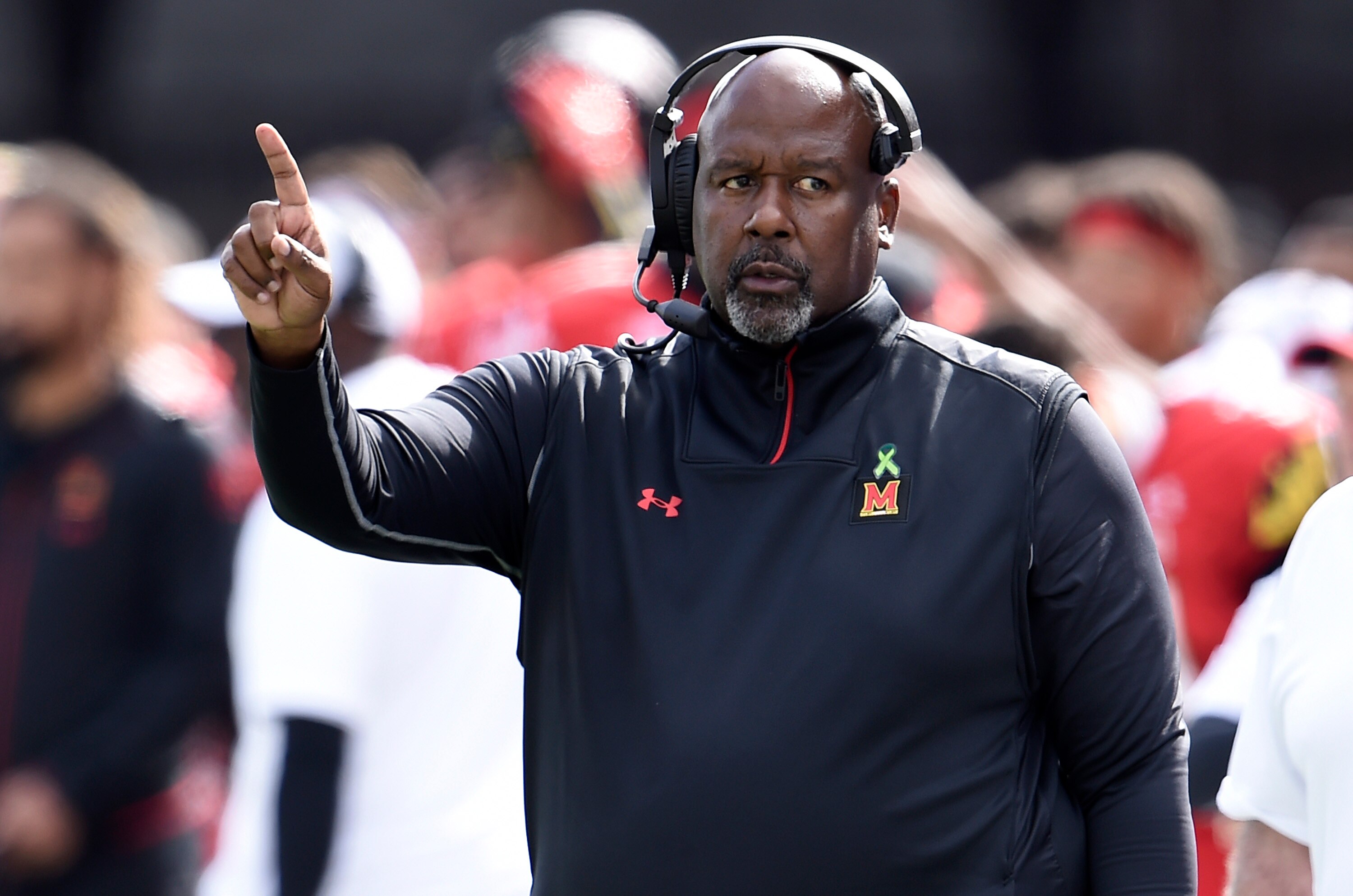 Head coach Mike Locksley has stressed building the program during his first four seasons at Maryland. His goals this year go beyond that.