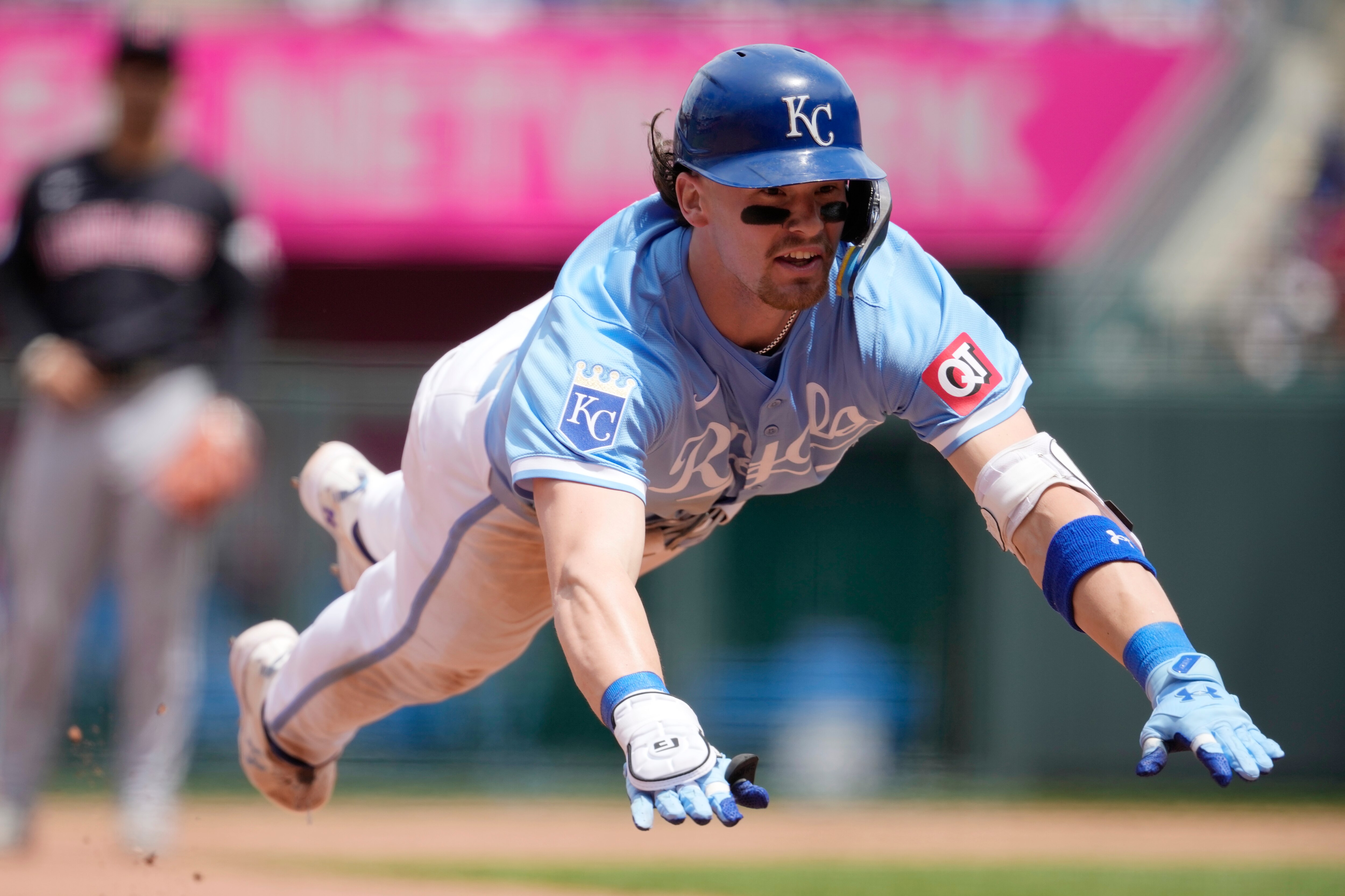 Bobby Witt Jr. is the American League batting champion and one of many Royals who poses a problem running the bases.