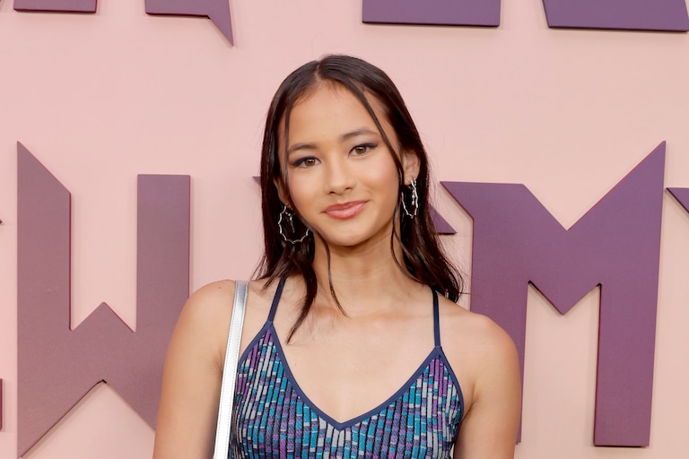 HOLLYWOOD, CALIFORNIA - MARCH 25: Kaylee Hottle attends the Warner Bros. and Legendary Pictures world premiere of "Godzilla X Kong: The New Empire" at TCL Chinese Theatre on March 25, 2024 in Hollywood, California. (Photo by Emma McIntyre/Getty Images)