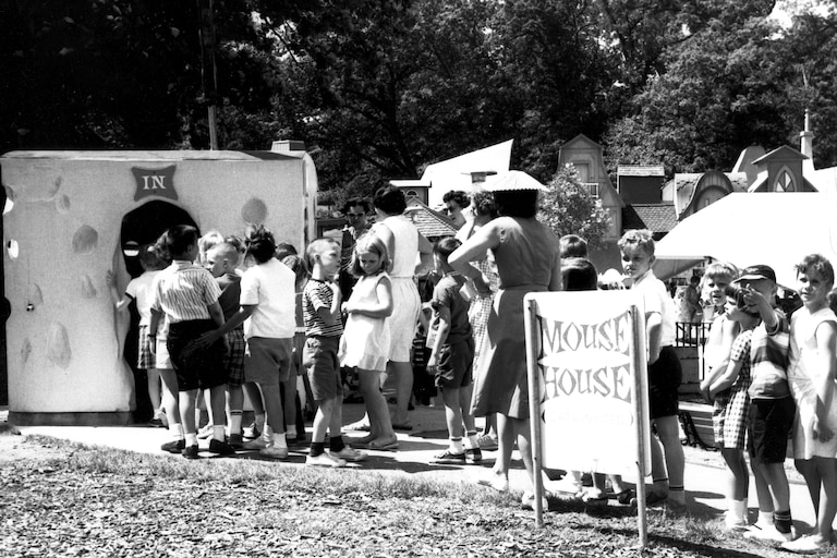 Mouse House at the Old Children’s Zoo.