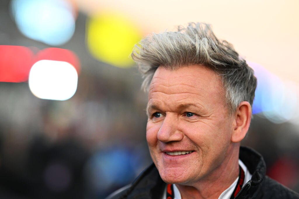 Gordon Ramsay at the F1 Grand Prix of Las Vegas on November 22, 2024. This week he's roused fans in Maryland as he films in Havre De Grace.