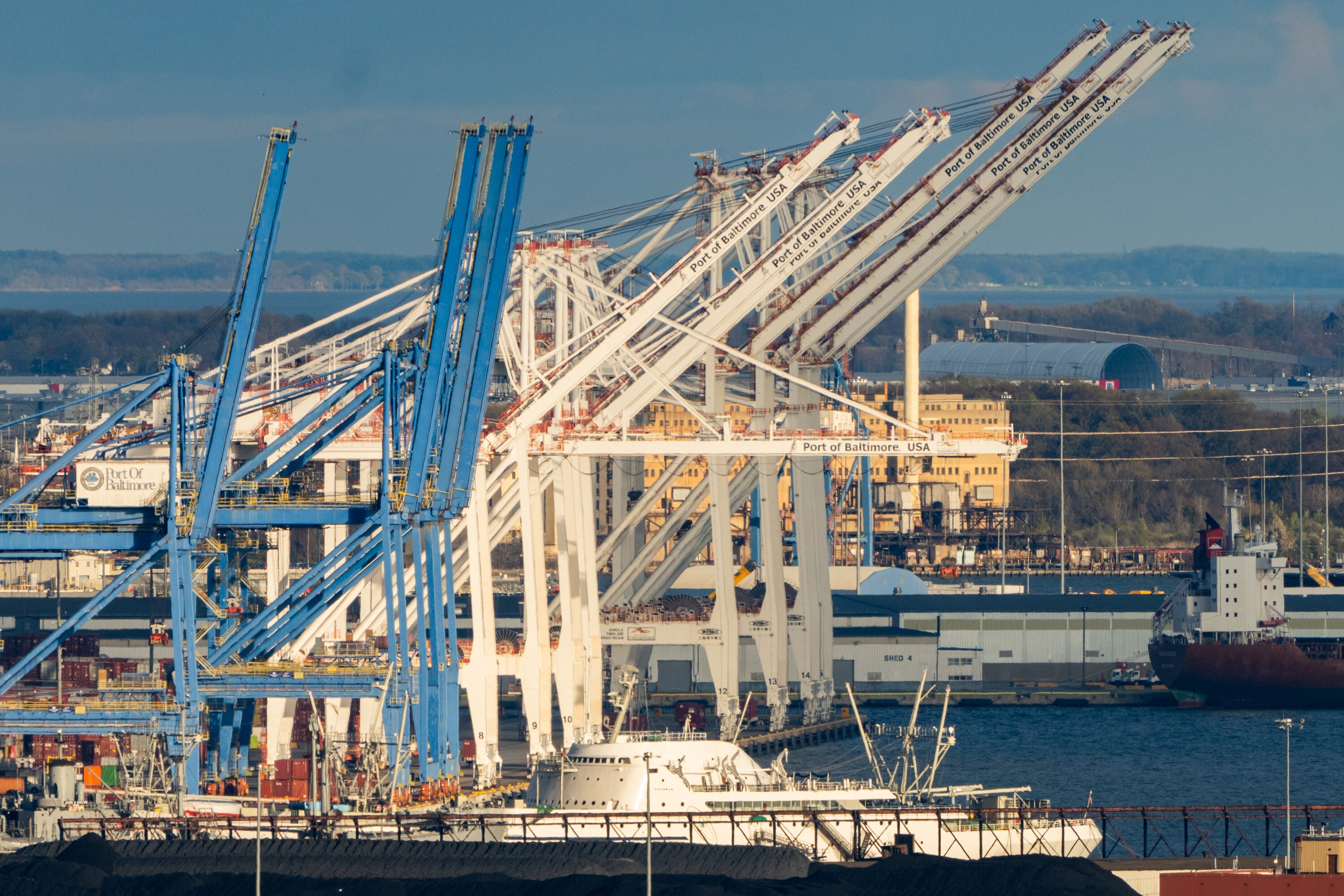 The Port of Baltimore remains mostly cut off from shipping traffic, but the supply chain has quickly adjusted.