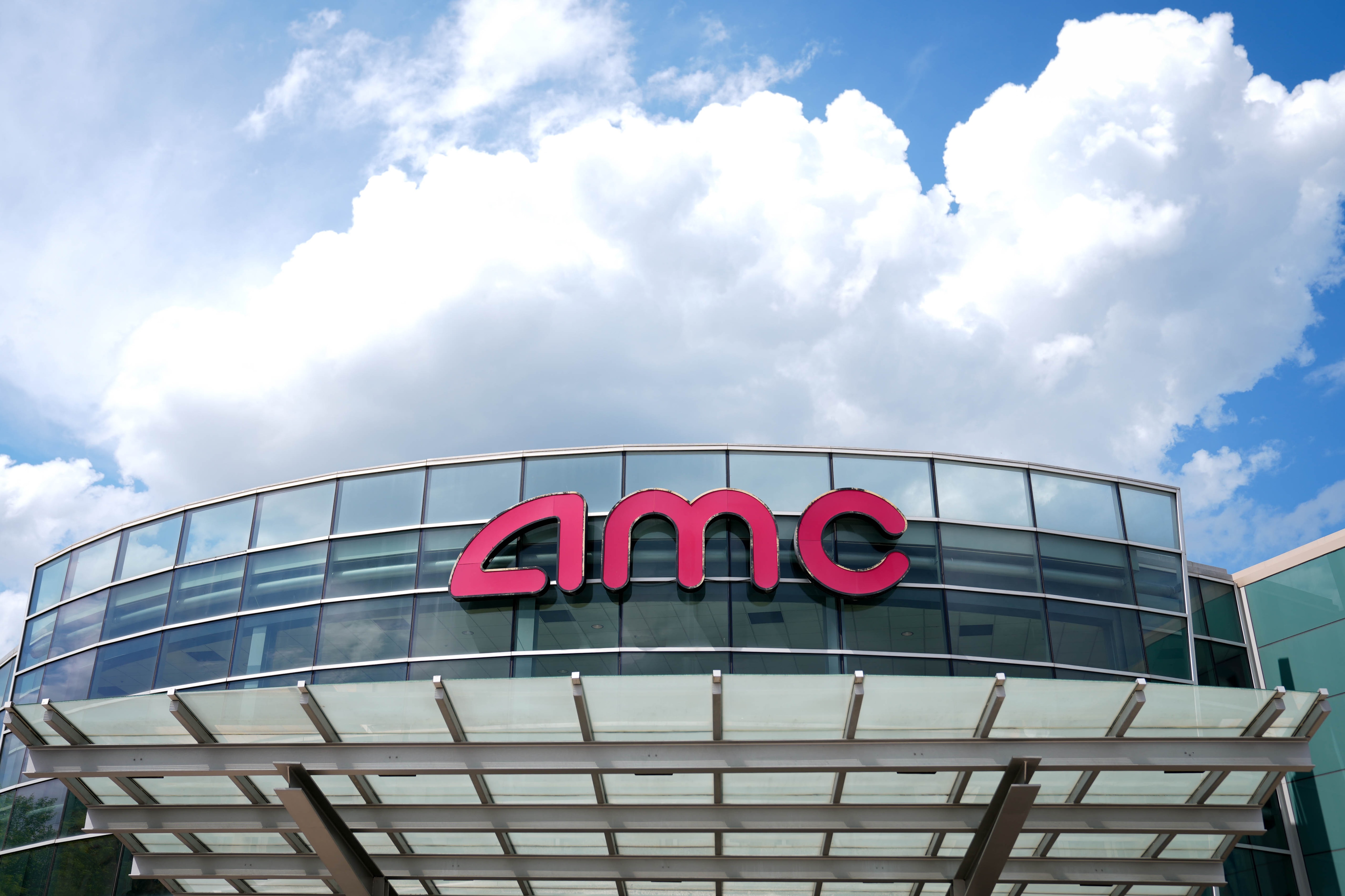 The AMC movie theater at the Mall in Columbia, Md. on Friday, May 2, 2025.
