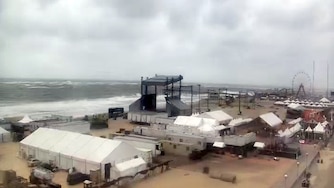 A looming nor'easter is threatening the star-studded Ocean's Calling music festival in Ocean City.