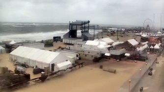 A looming nor'easter is threatening the star-studded Ocean's Calling music festival in Ocean City.