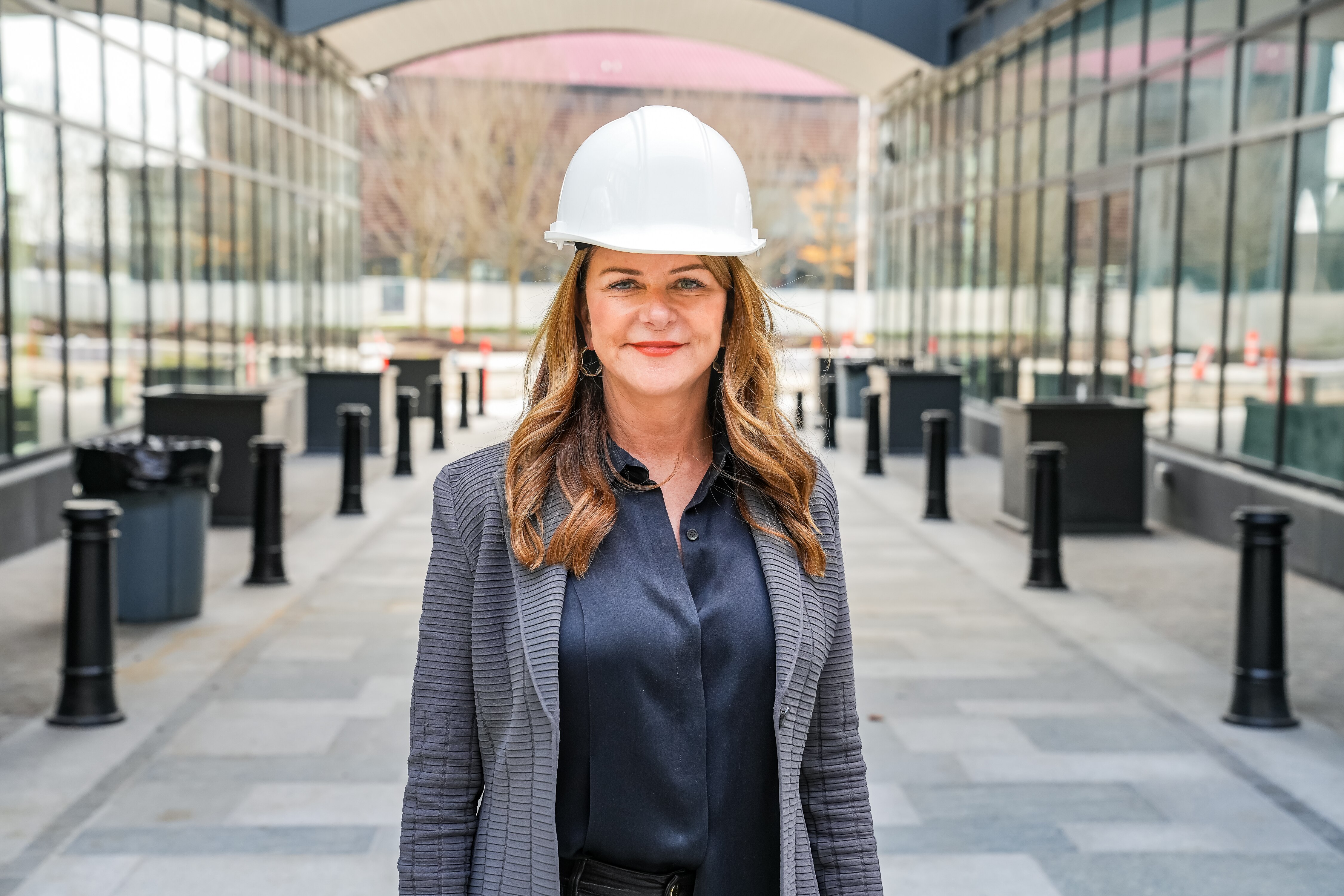 MaryAnne Gilmartin, founder and CEO of MAG will redevelop, and re-brand Port Covington, Baltimore, MD, November 2, 2022.