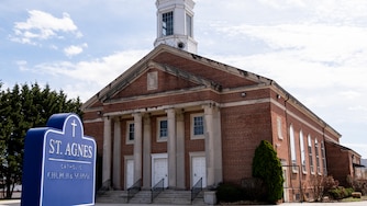 St. Agnes Church in Baltimore, Md., on Tuesday, March 25, 2025.