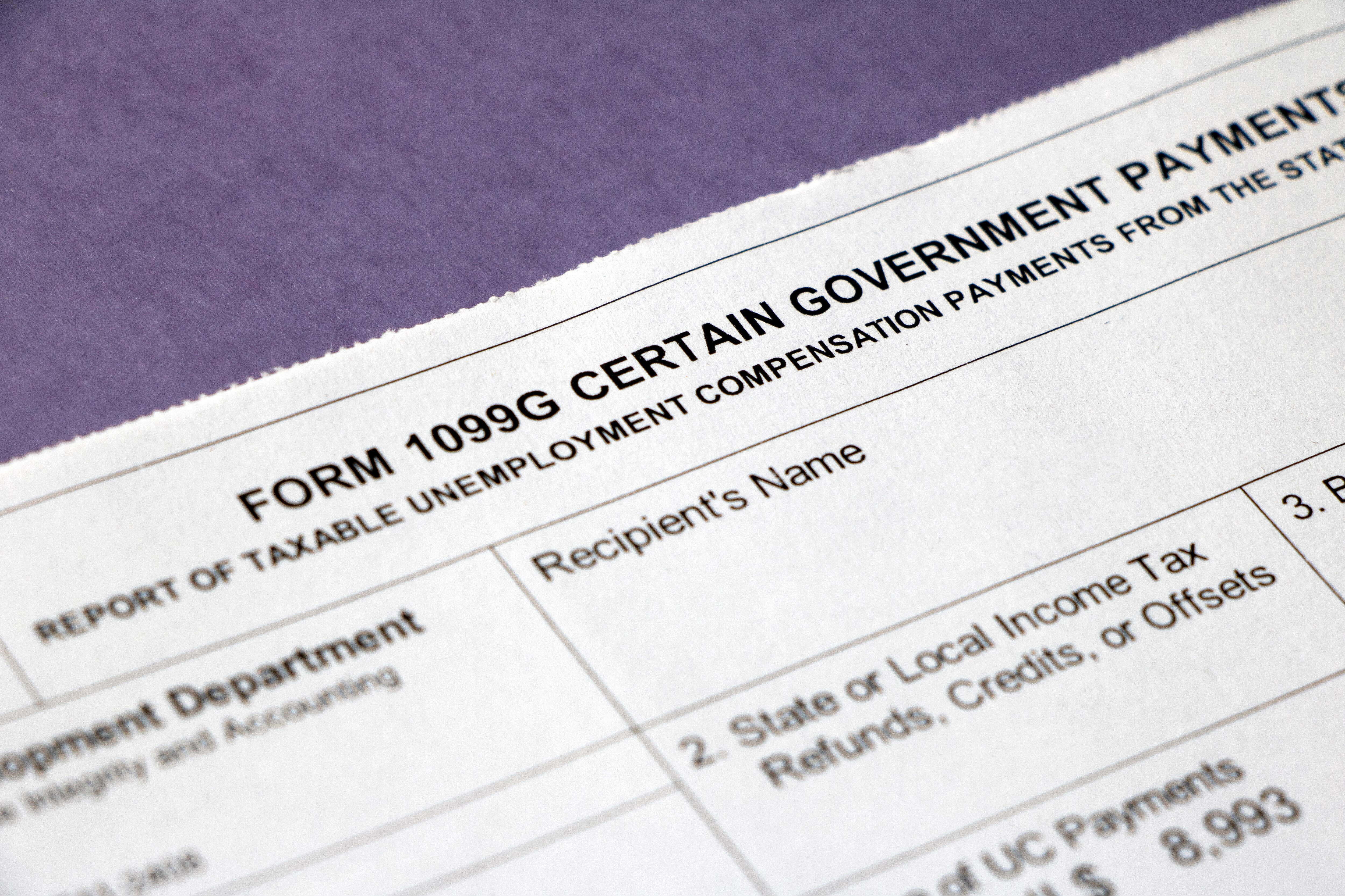 Form 1099G