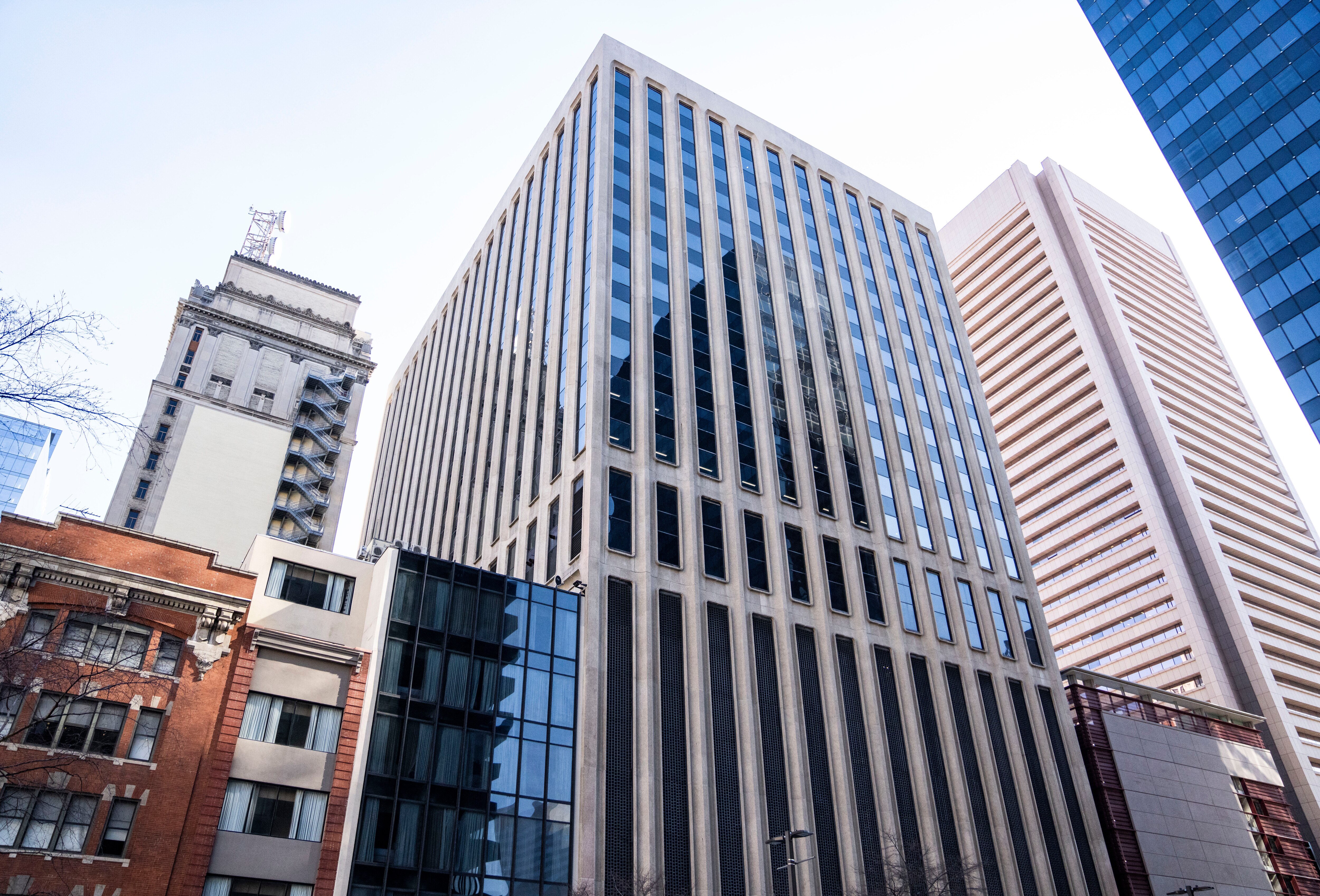 Department of Human Services building on S. Charles Street, in Baltimore, Wednesday, February 26, 2025.