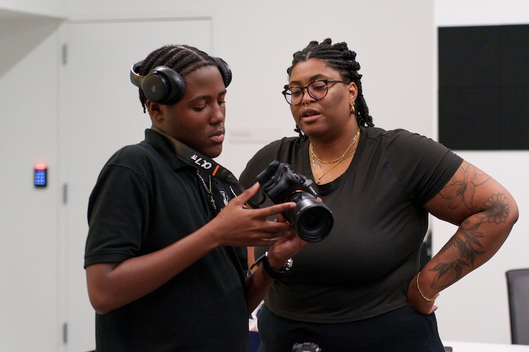 Wide Angle also offers media arts classes to middle and high school students.