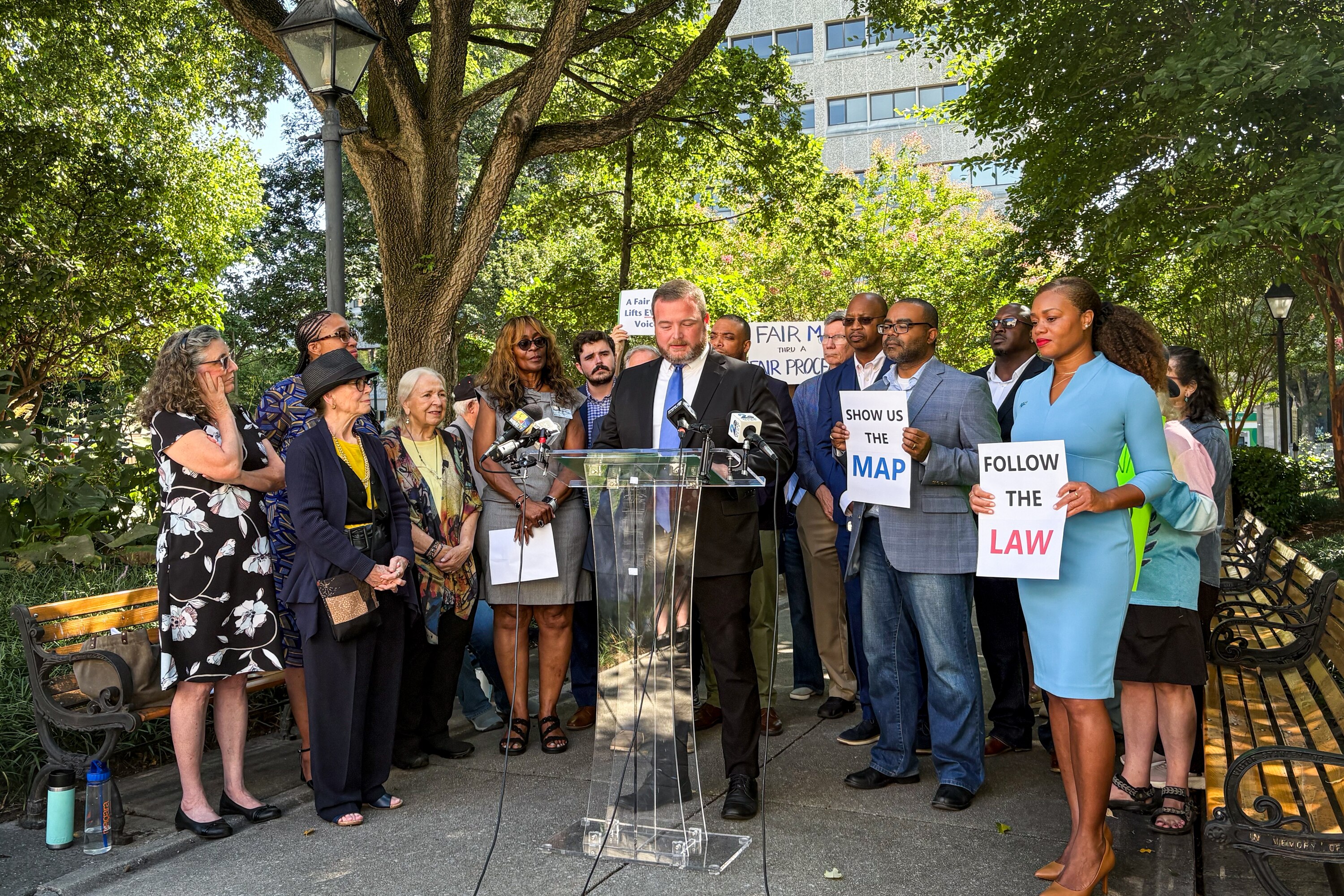 Councilman Pat Young, a Catonsville Democrat, chastises his council colleagues for their lack of transparency in council redistricting maps.