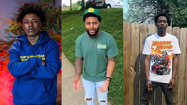 Top Baltimore comedians to watch. Comedians Reggie 'Girl He Funny' Travers (left), Manny (center) and Craig the Entertainer (right).