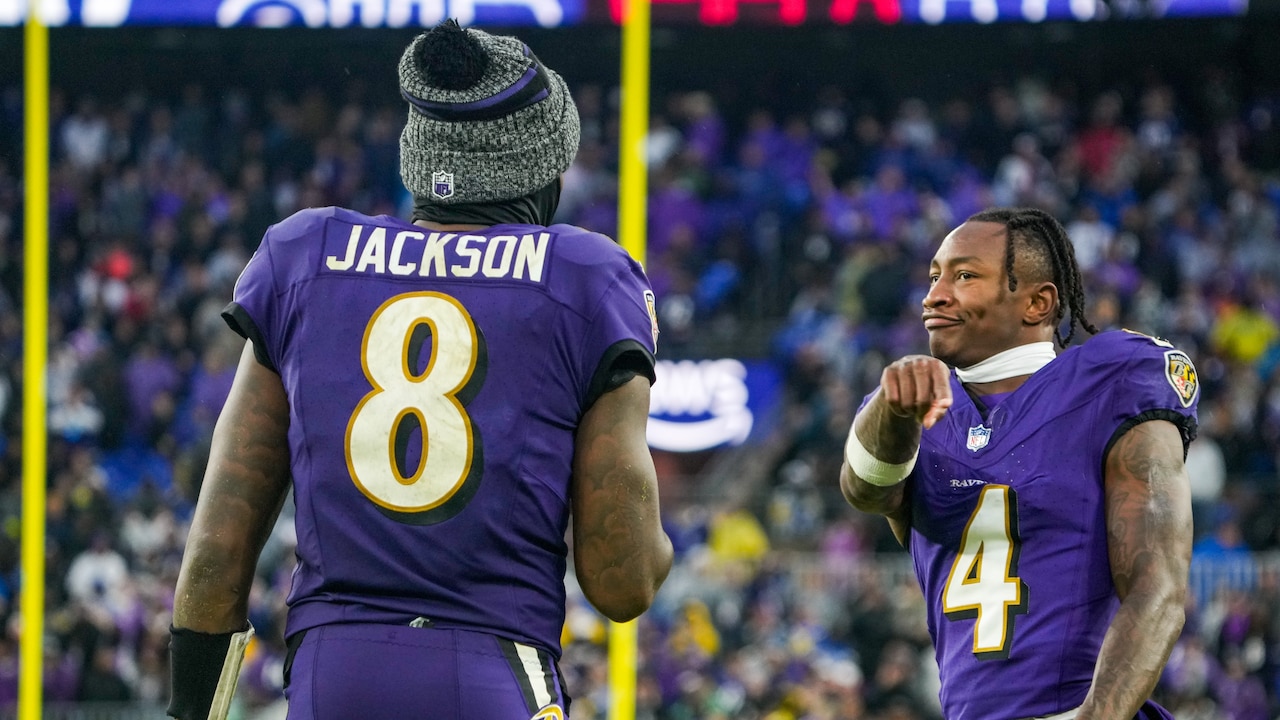 Larry Jackson Rams How Lamar Jackson 'delivered' a clutch touchdown drive vs. the Rams ...