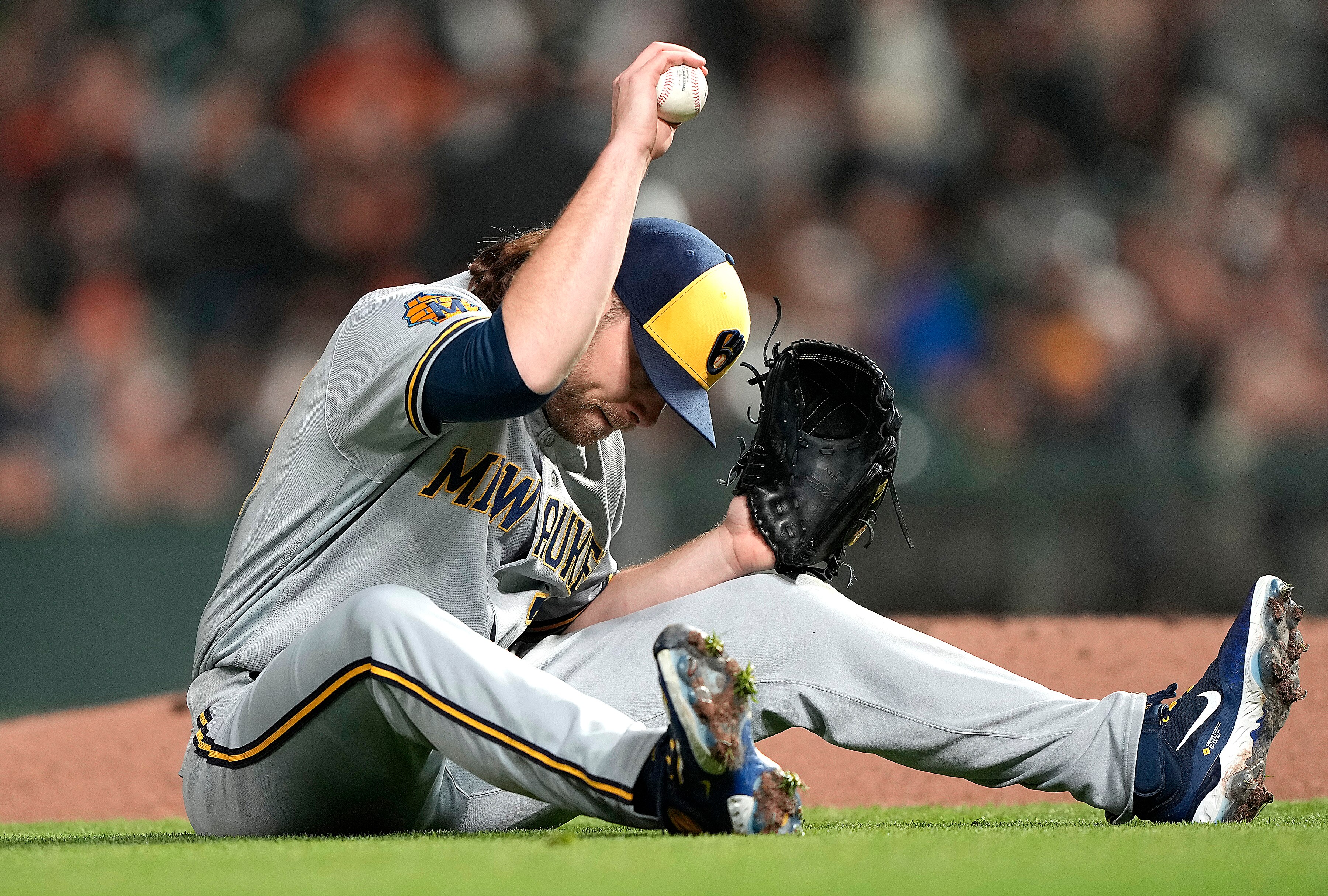 Corbin Burnes of the Milwaukee Brewers has finished in the top eight in NL Cy Young voting each of the last four seasons, including a win in 2021.