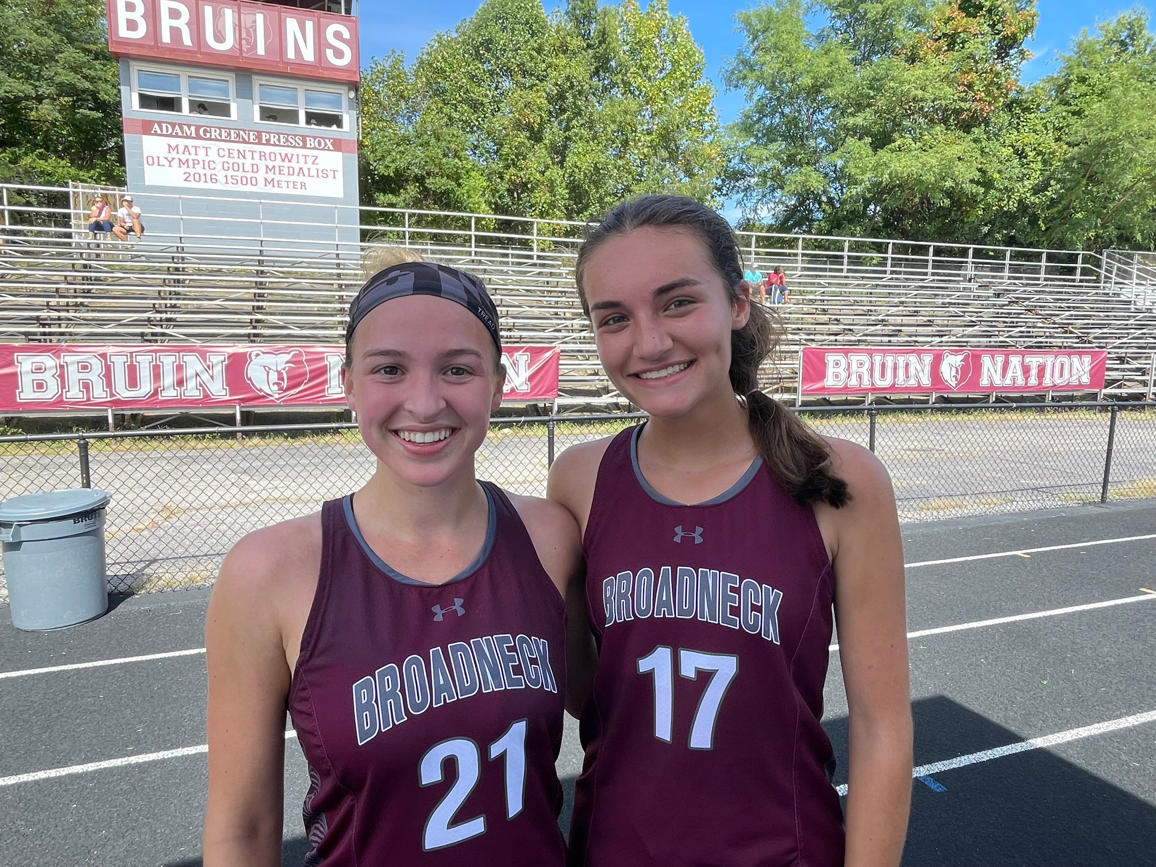 Broadneck's Maya Everett scored two goals and Zoe Bjelac helped the defense hold No. 1 Archbishop Spalding to one early goal as the No. 2 Bruins used a strong second half to beat the No. 1 Cavaliers, 4-1, in the Bruin Tournament Saturday afternoon at Broadneck