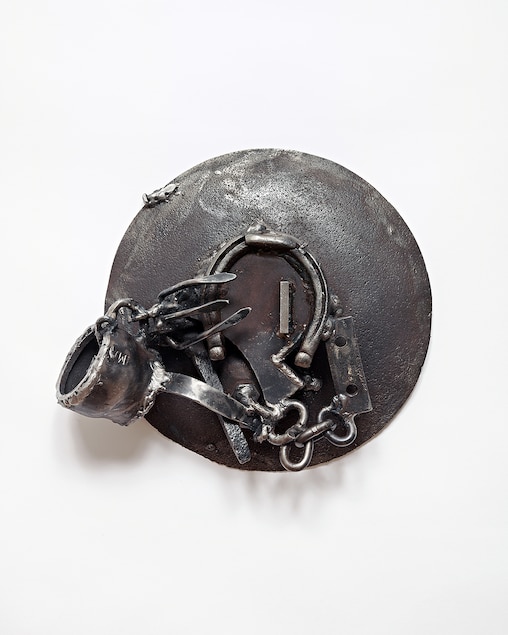 Melvin Edwards sculpture "For Emilio Cruz", from the collection of National Gallery of Art.