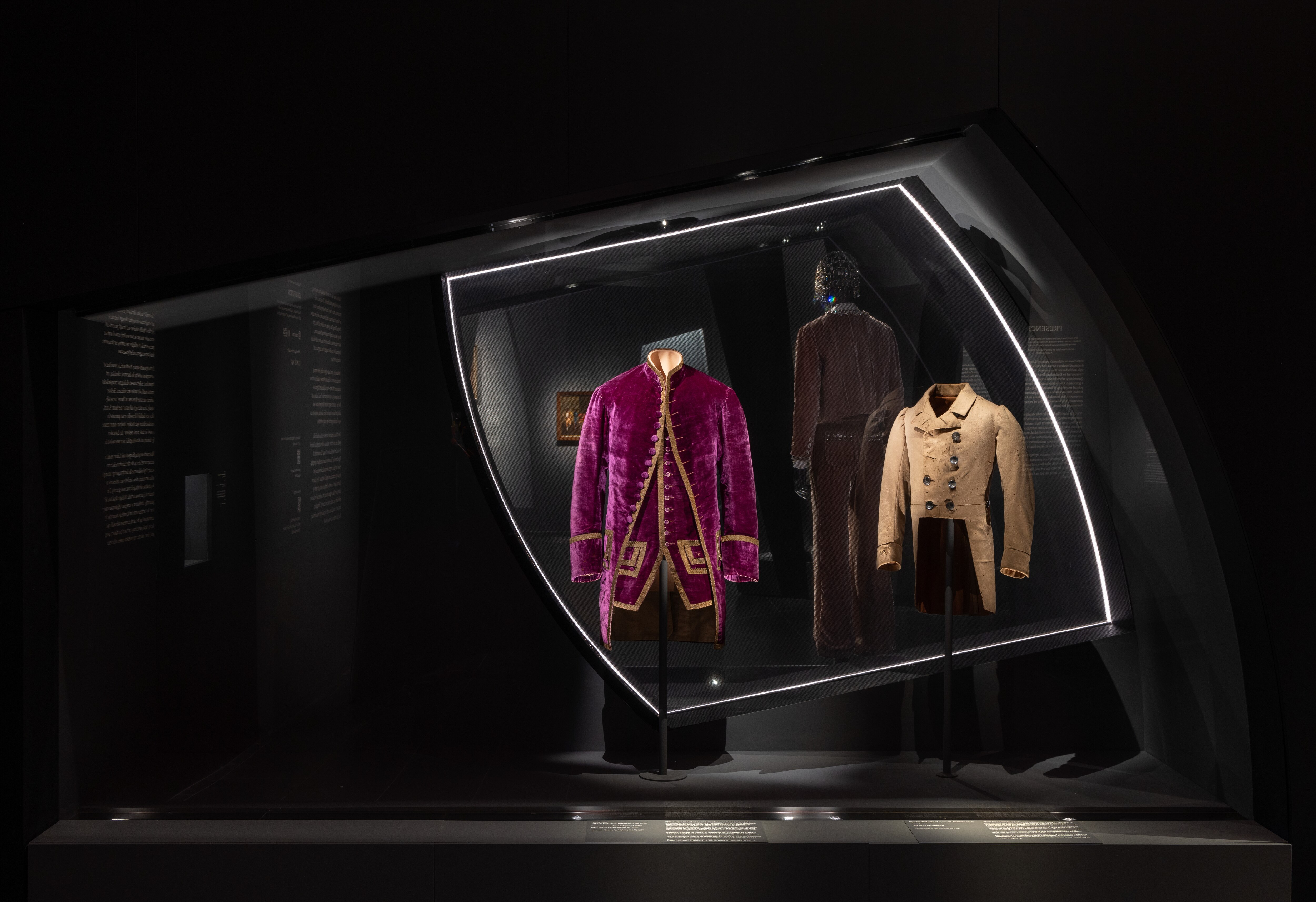 A livery from the Maryland Center for History and Culture, left, is on loan to the Metropolitan Museum of Art.